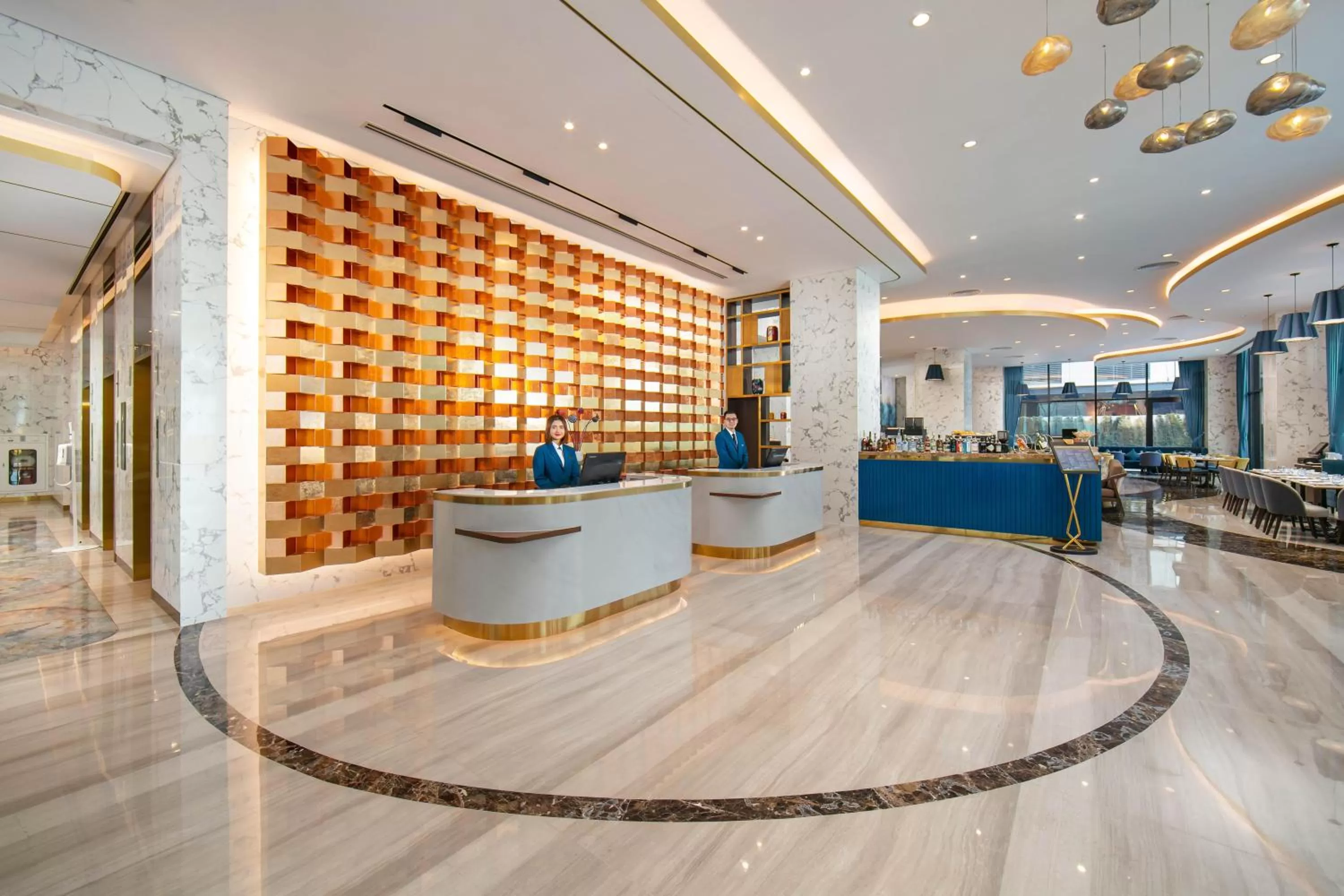 Lobby or reception in Mövenpick Living West Hanoi