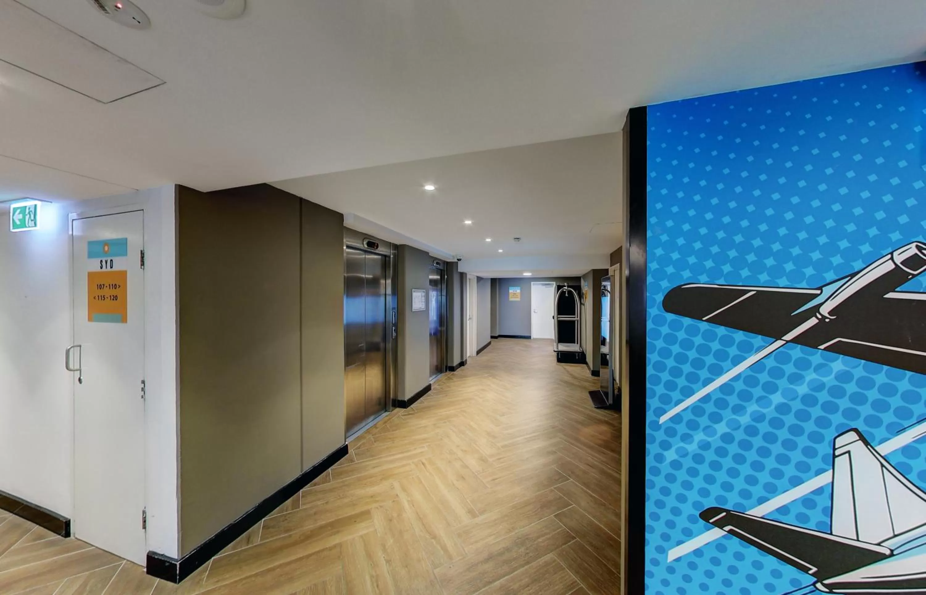 Lobby or reception in ibis budget Sydney Airport