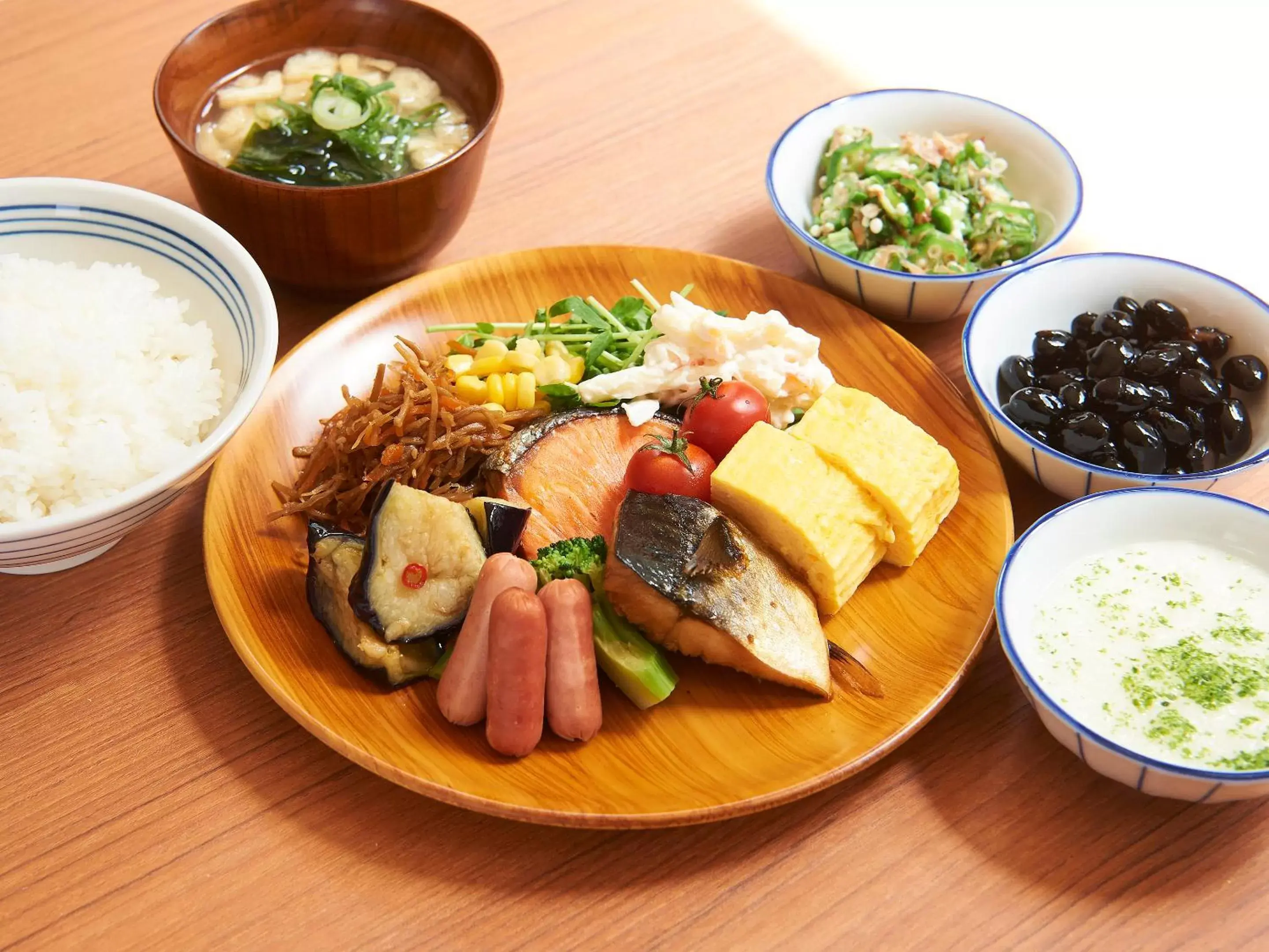 Breakfast in Sotetsu Fresa Inn Kitahama