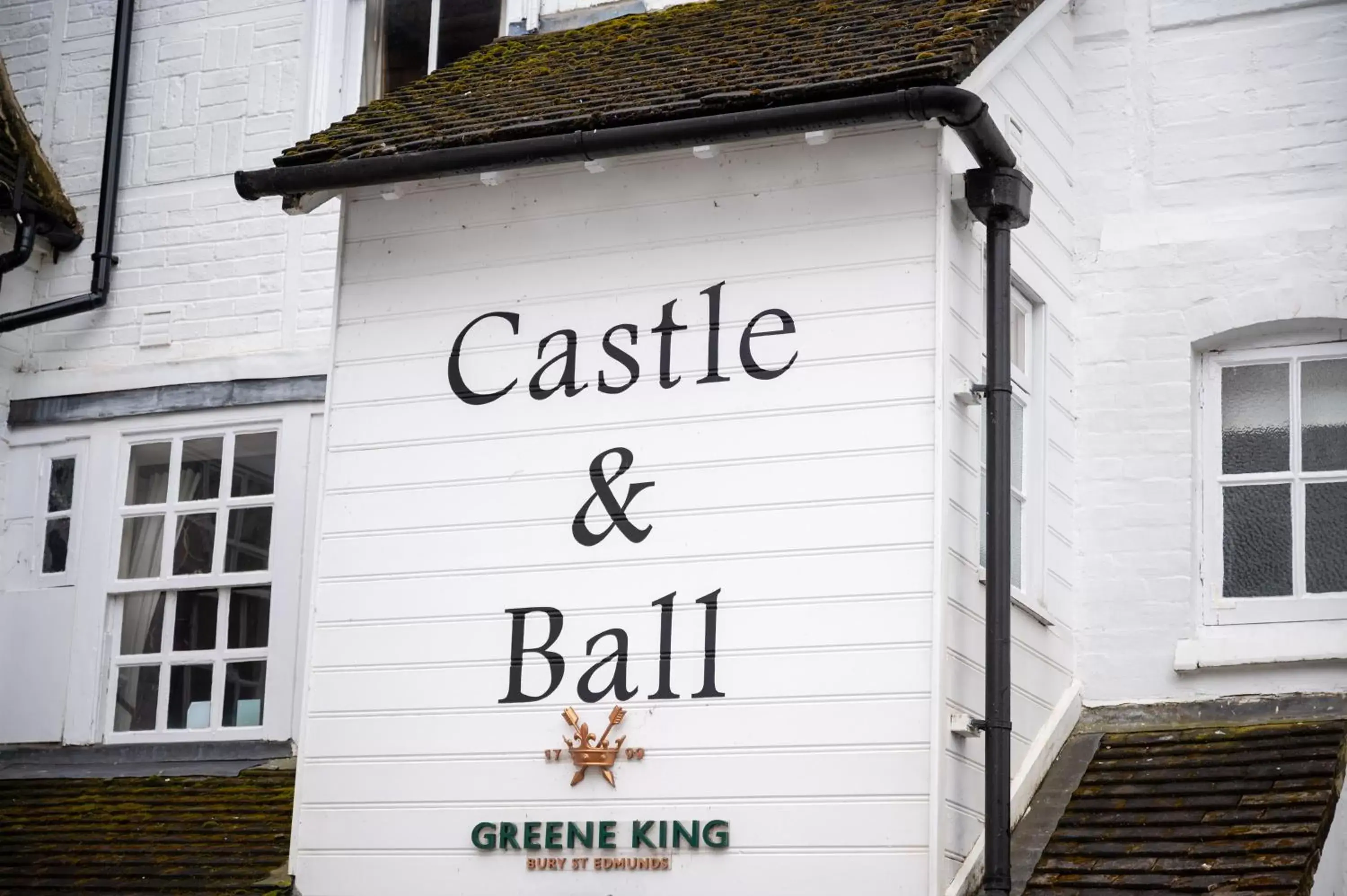 Logo/Certificate/Sign, Property Logo/Sign in Castle and Ball by Greene King Inns
