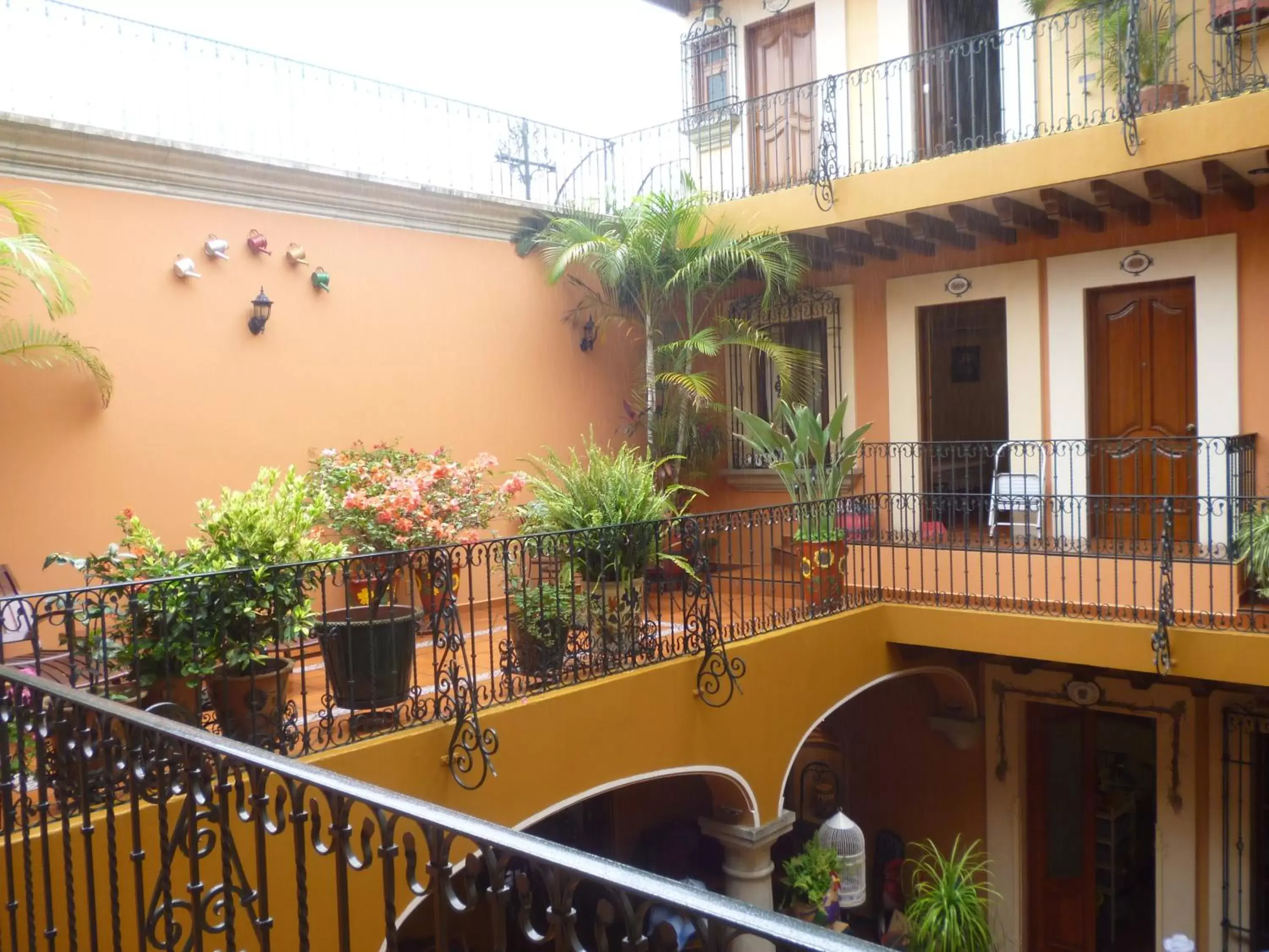 Balcony/Terrace in Hotel Boutique Parador San Miguel Oaxaca