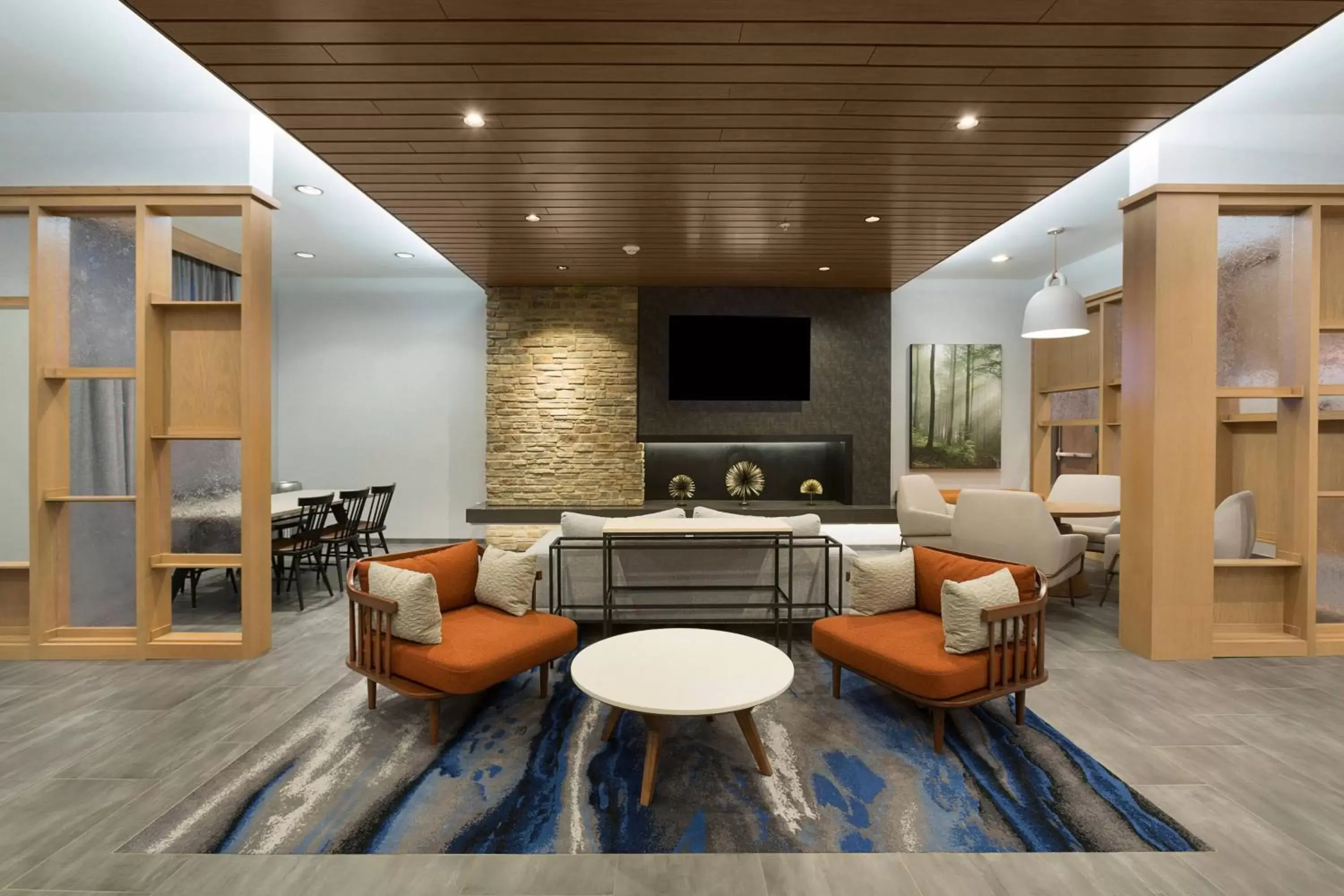 Lobby or reception, Seating Area in Fairfield by Marriott Inn & Suites Statesville