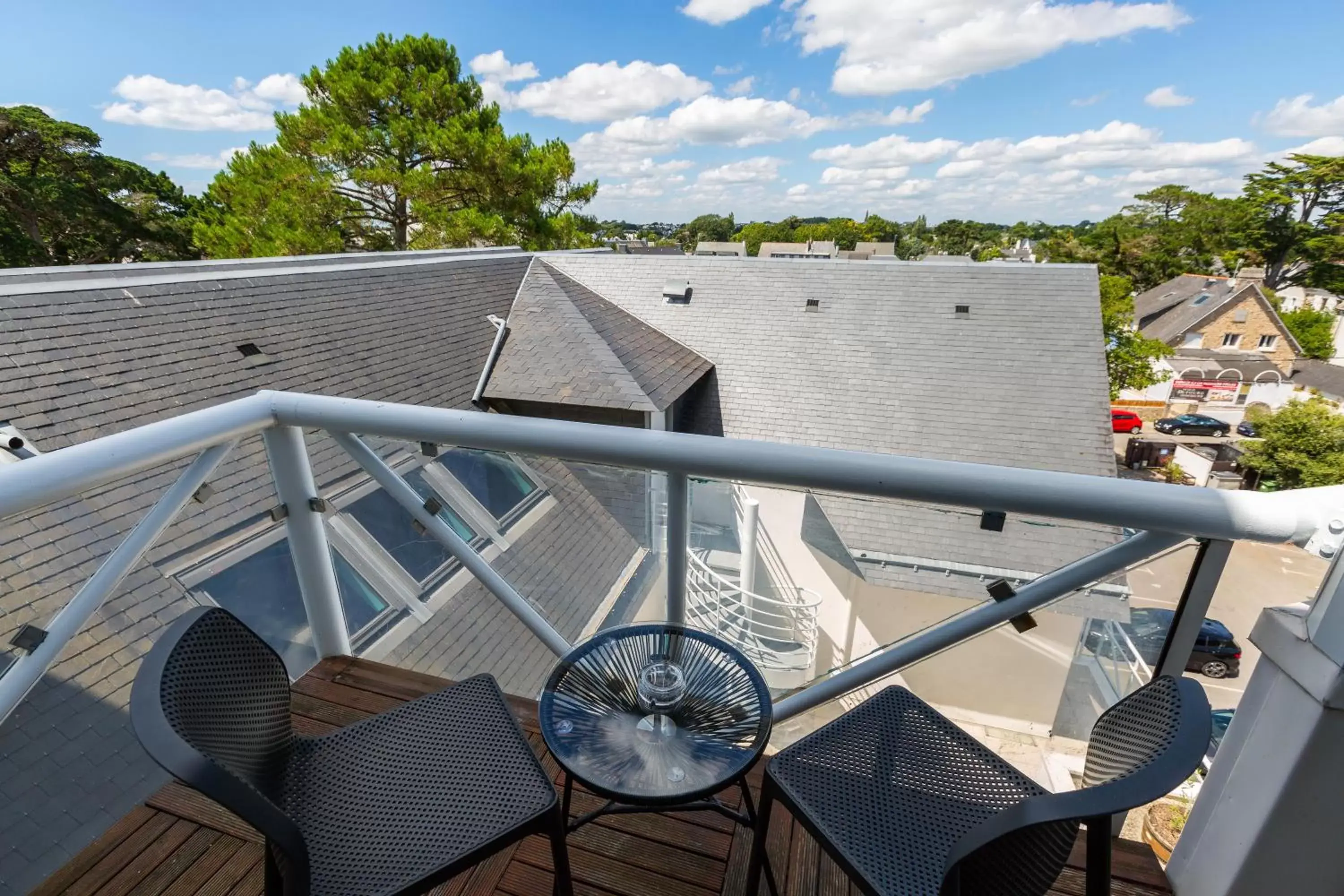 Balcony/Terrace in Le Diana Hôtel & Spa NUXE