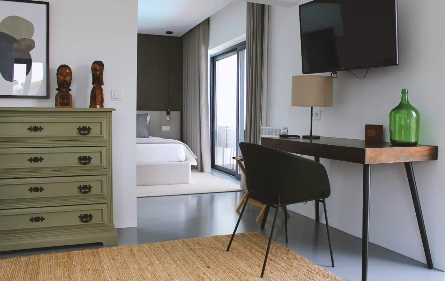 Bedroom, Bed in Granja da Cabrita