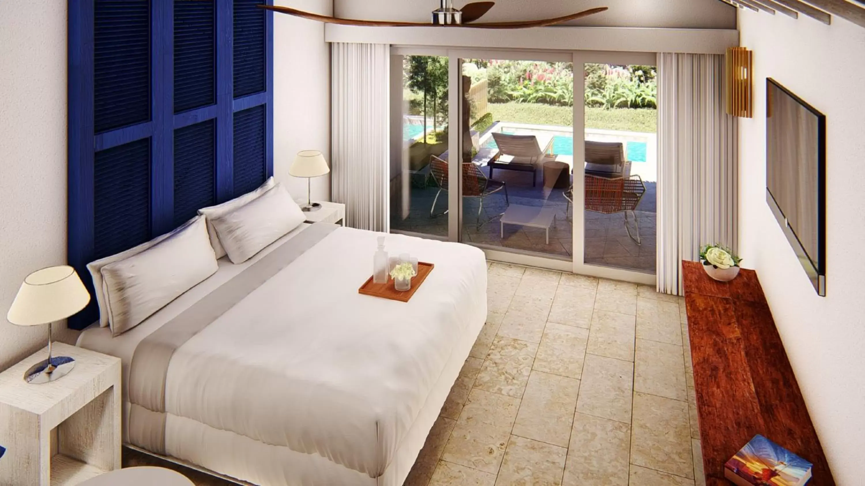 Bedroom, Bed in Viva V Samana by Wyndham, A Trademark Adults All Inclusive