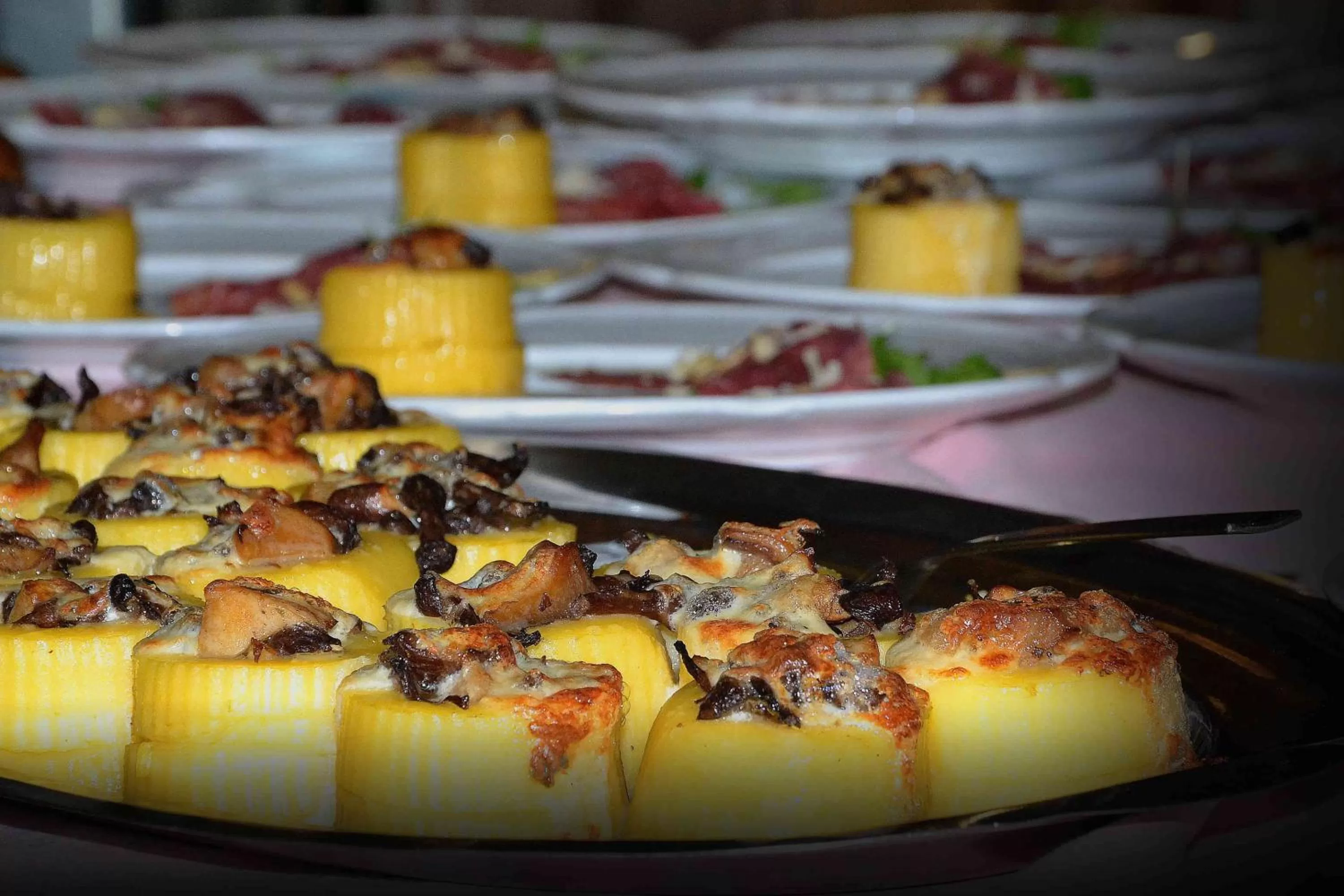 Food close-up in Hotel Bracco