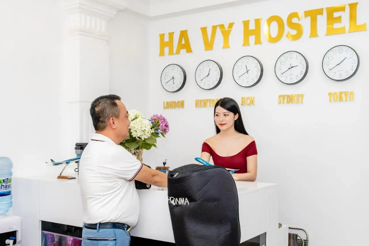 Lobby or reception in Ha Vy Hotel