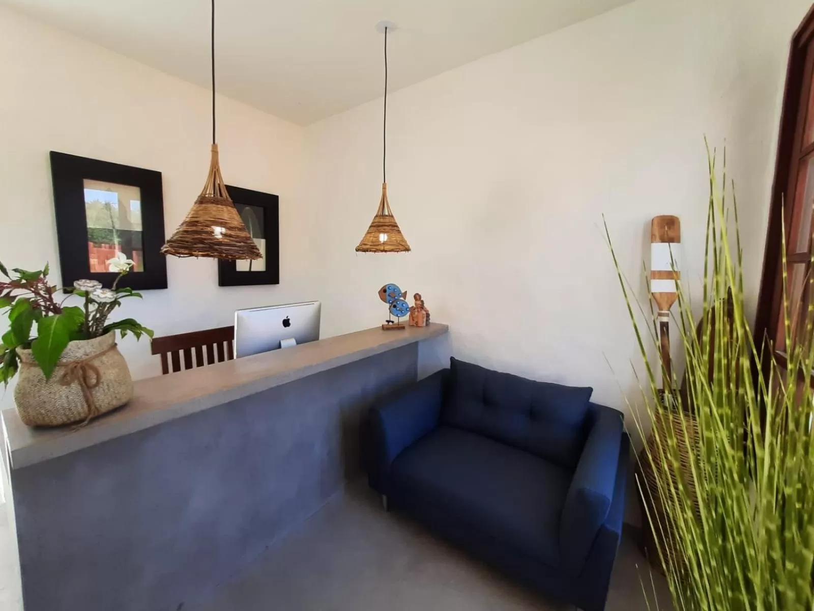 Lobby or reception in Arataba Hotel Boutique e Bistrô - 150 mts do mar