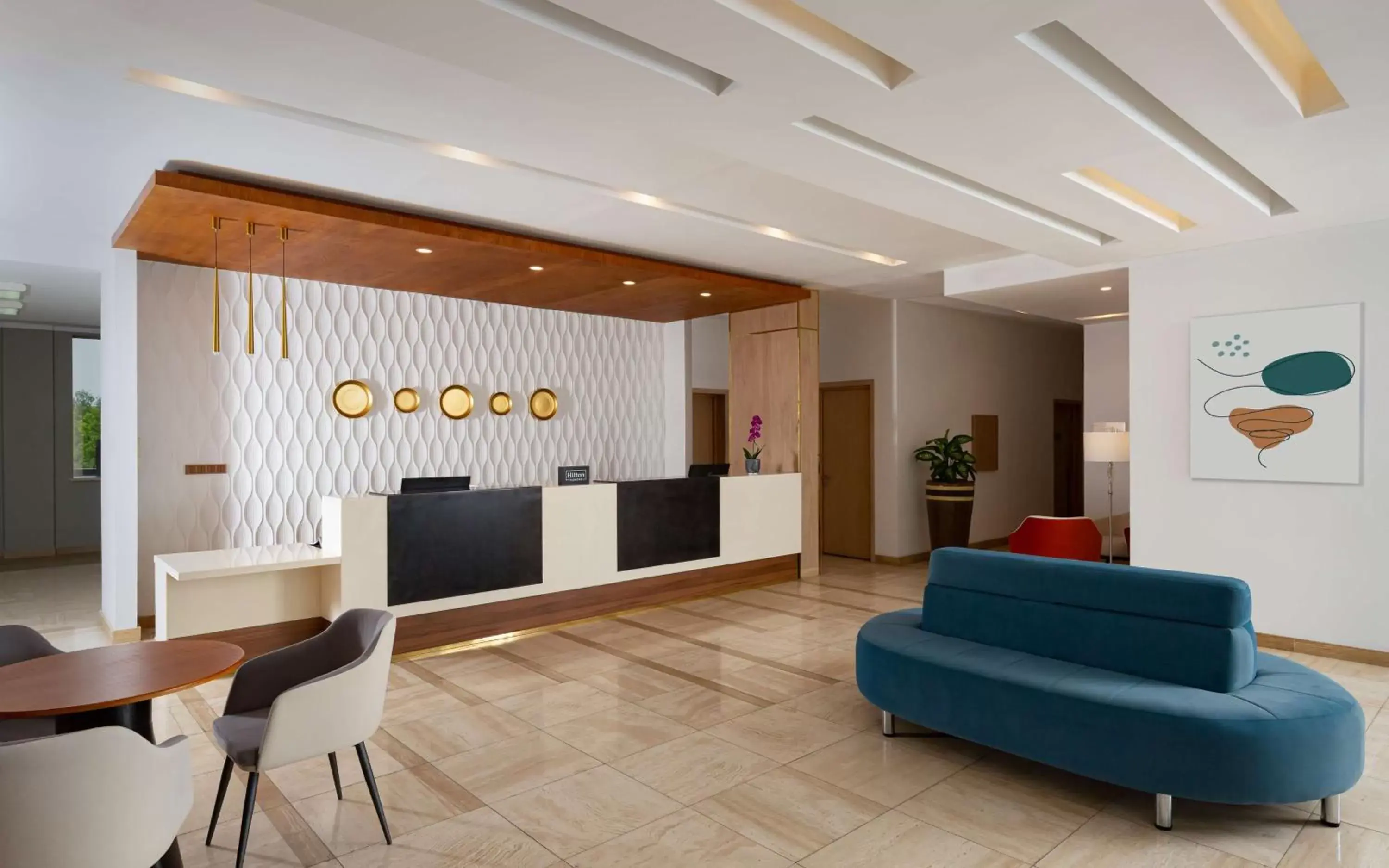 Lobby or reception, Lobby/Reception in DoubleTree by Hilton Shymkent