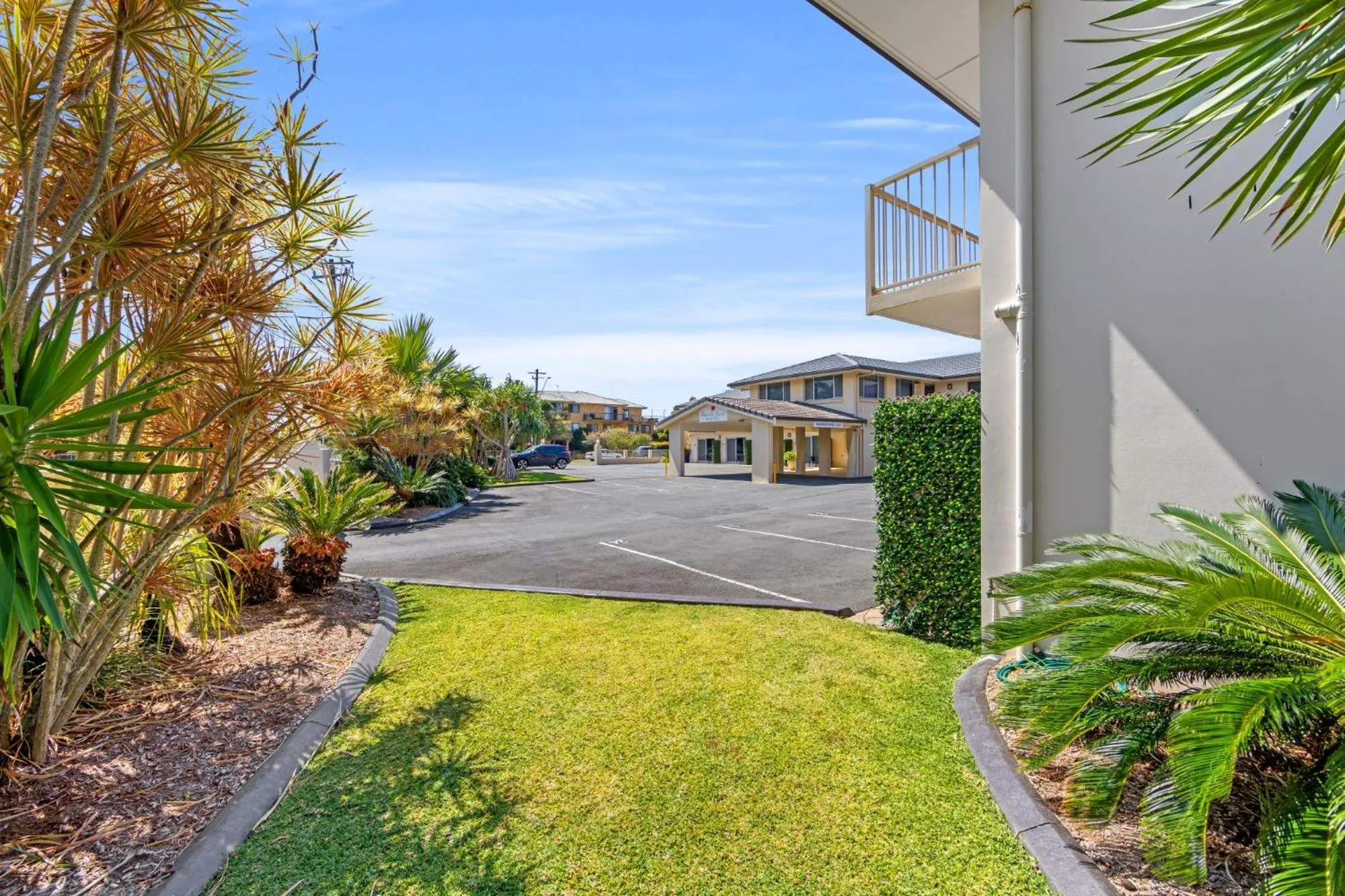 Property building in Pottsville Beach Motel