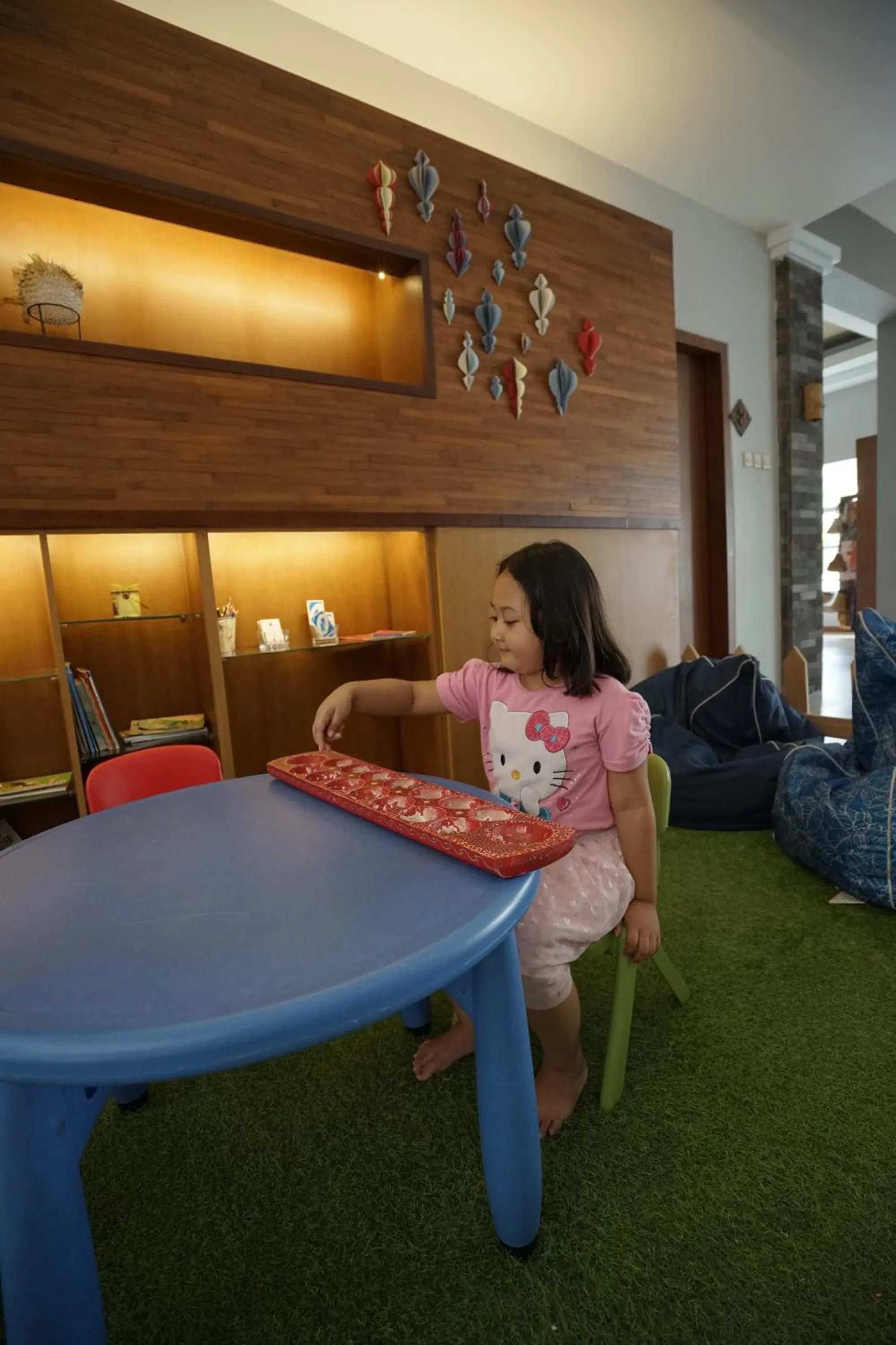 Children play ground in Hotel Sriti Magelang