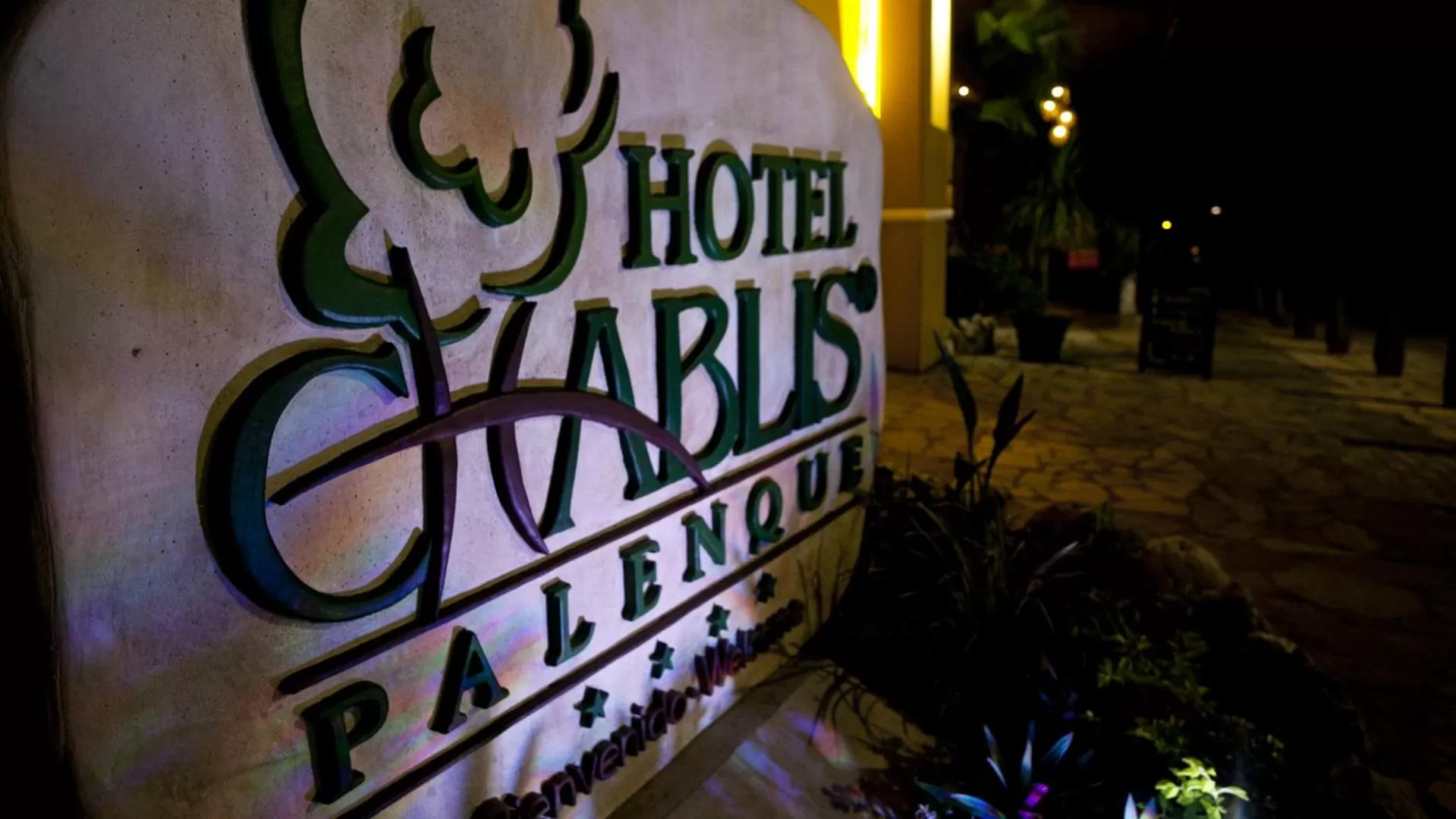 Property logo or sign in Hotel Chablis Palenque