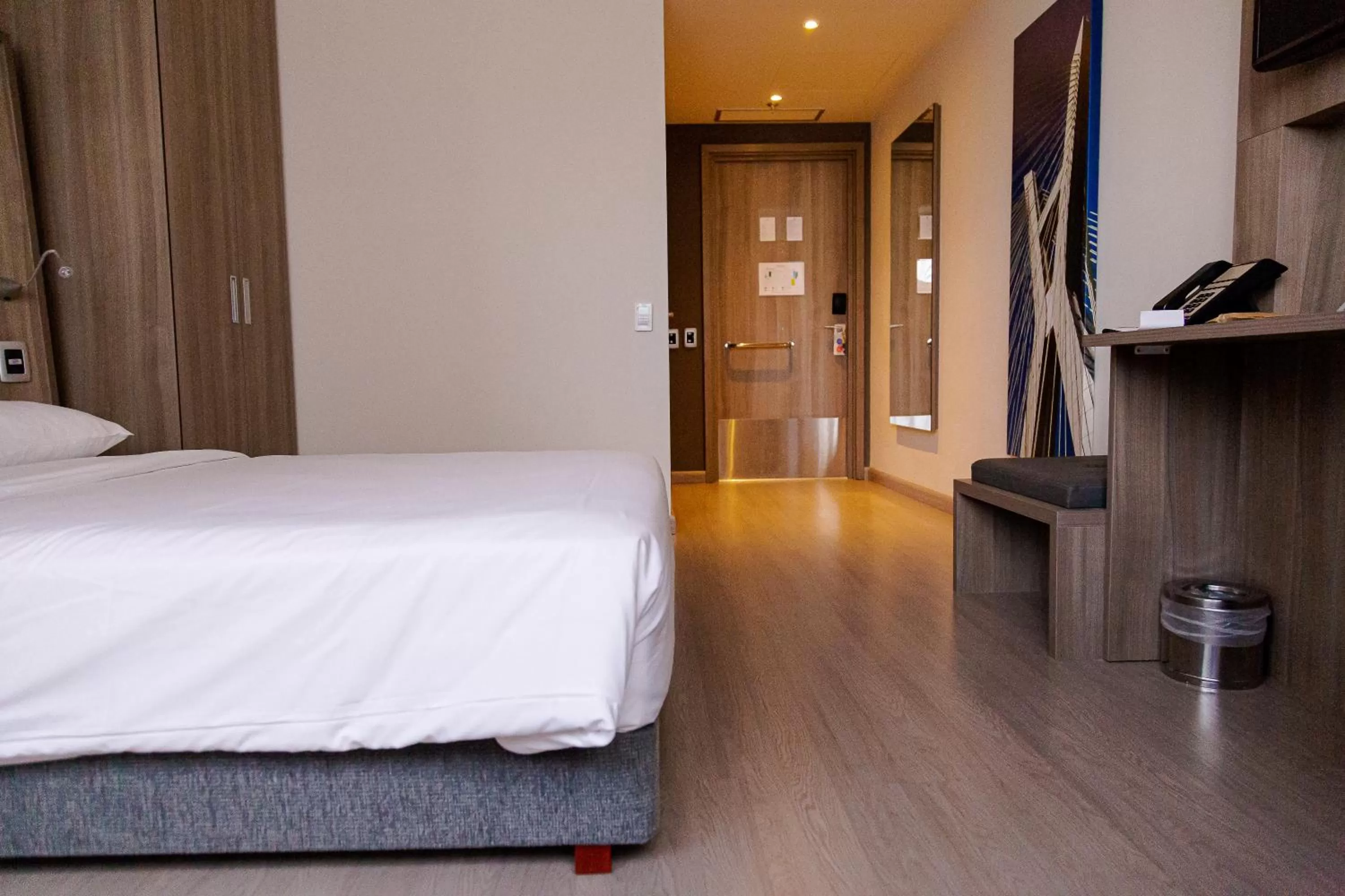 Bed in Novotel São Paulo Berrini