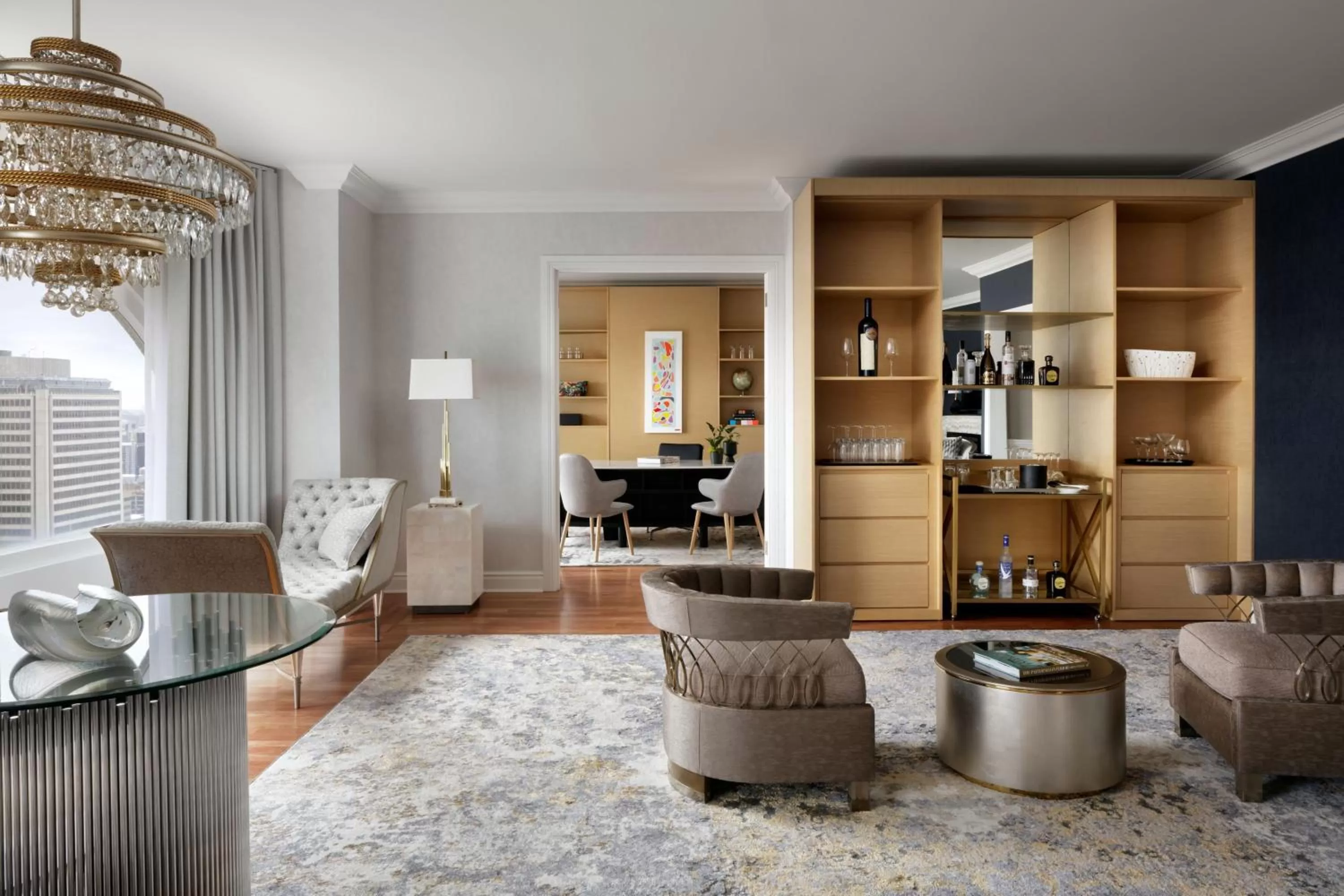 Photo of the whole room in Montreal Marriott Chateau Champlain