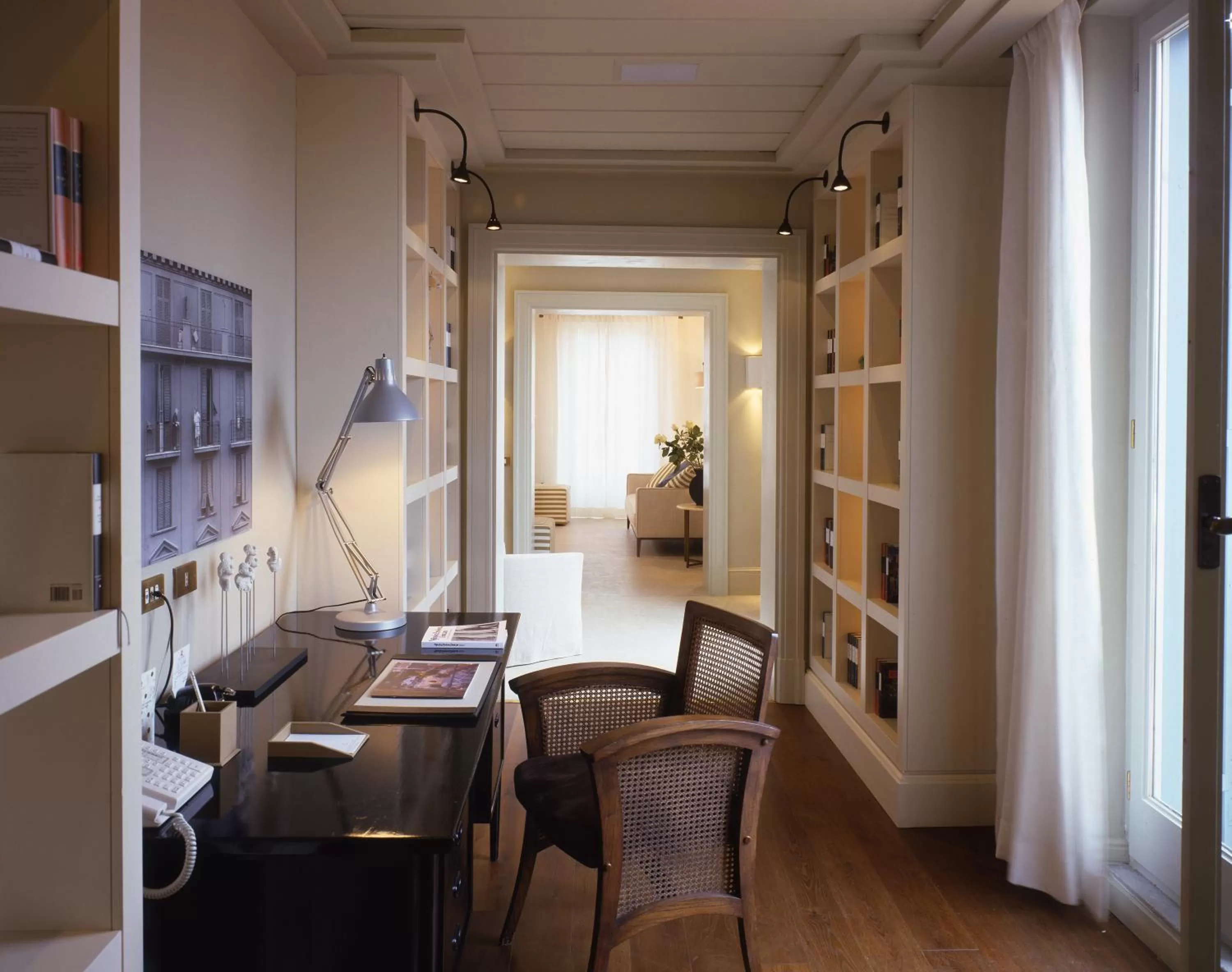 Seating area in Rocco Forte Hotel De Russie