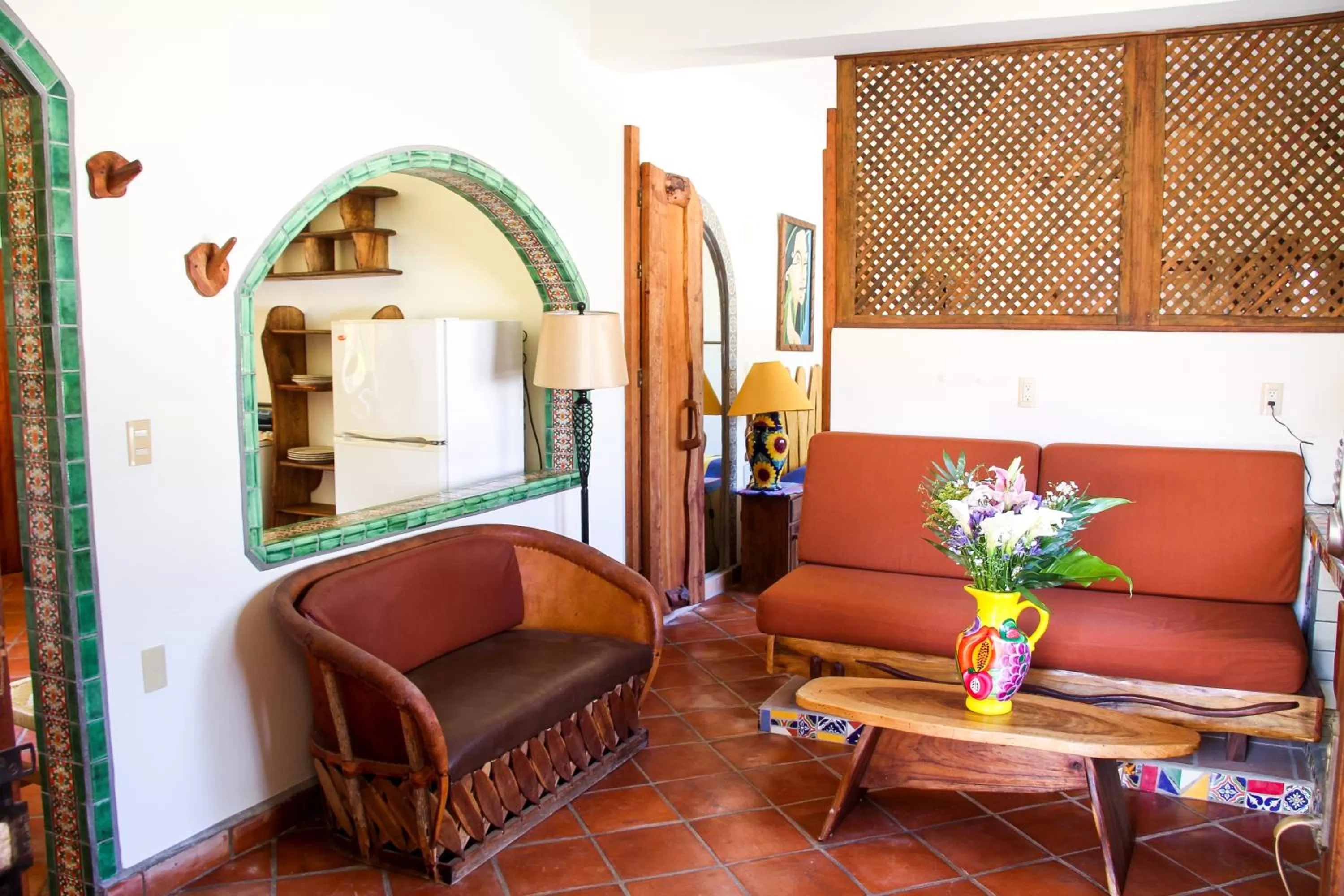 Living room in Hotel Casamar Suites