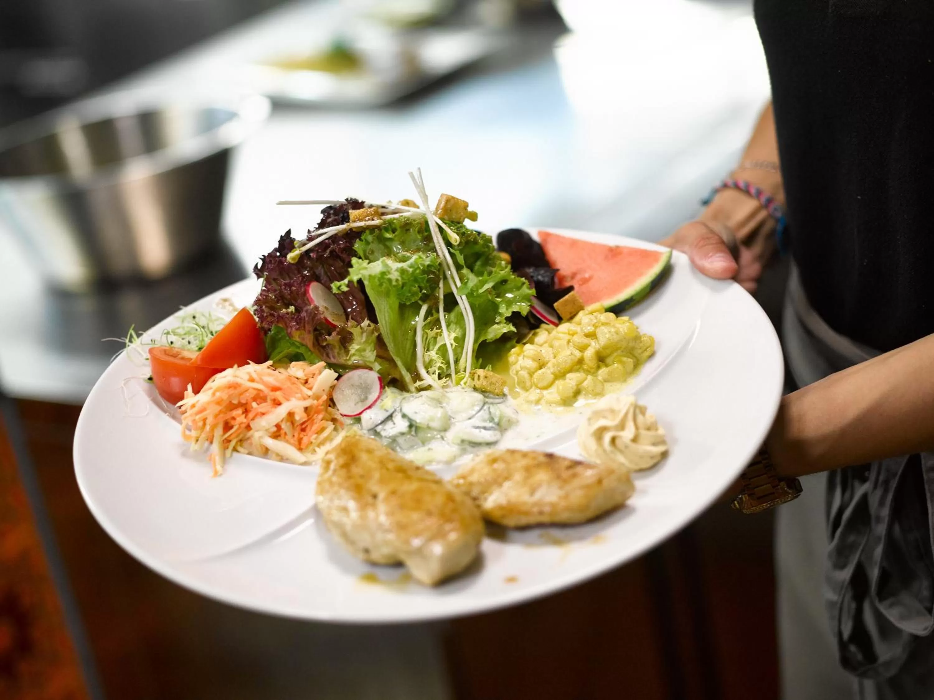 Lunch in Hotel Holiday Thun