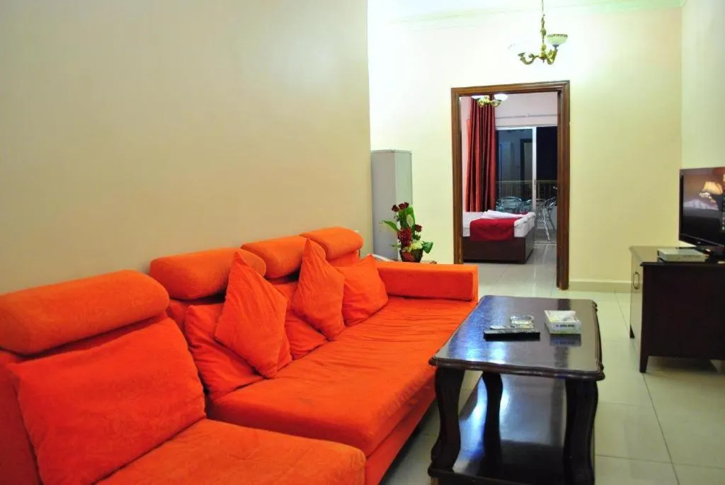 Seating area in Al Qidra Hotel & Suites Aqaba