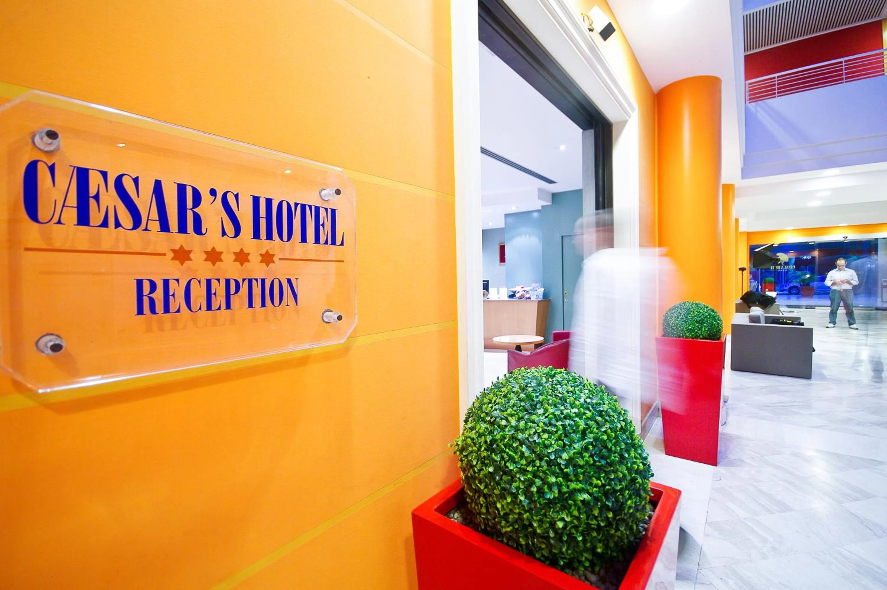 Patio in Caesar's Hotel