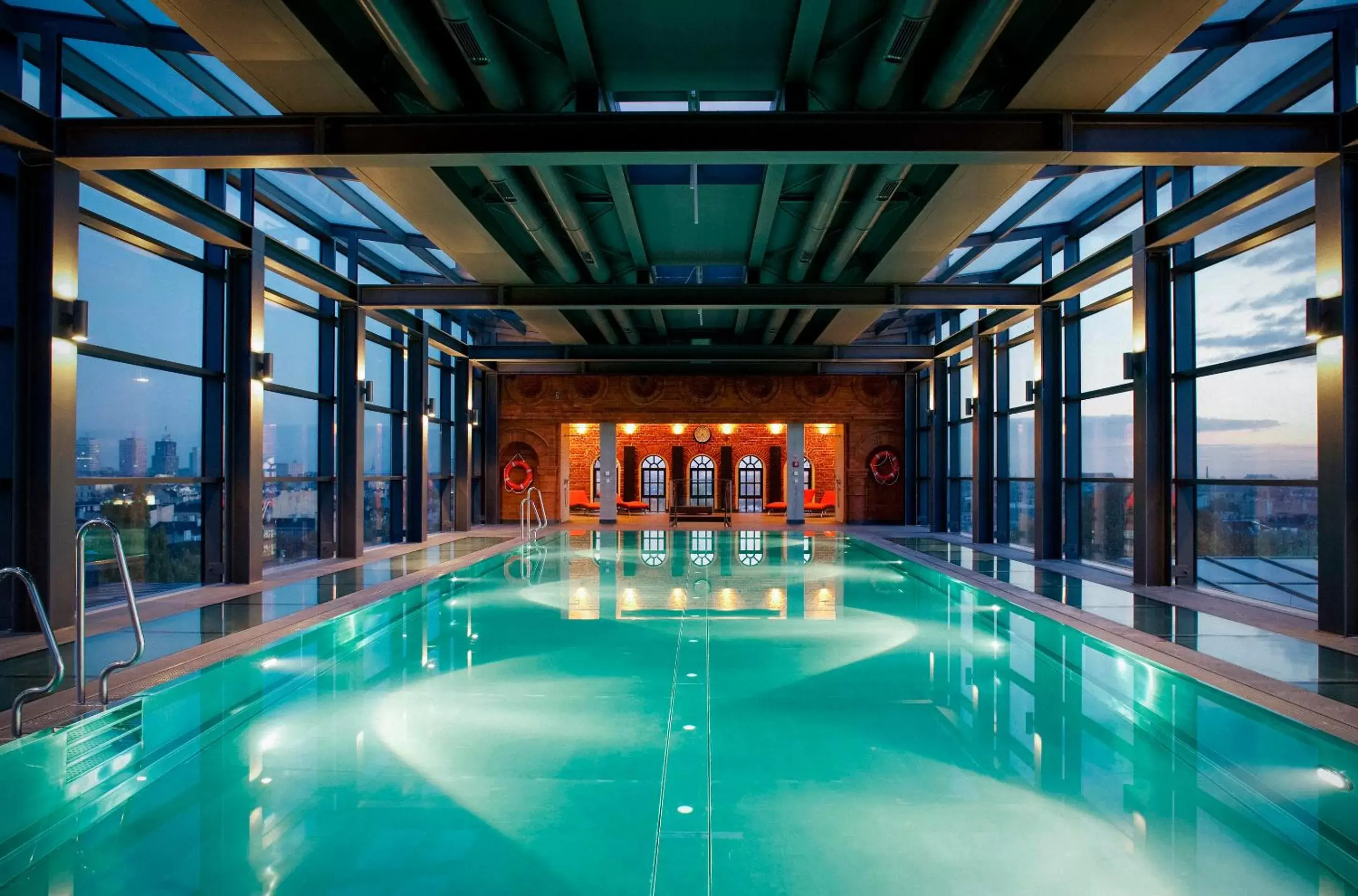 Swimming Pool in Vienna House by Wyndham Andel's Lodz