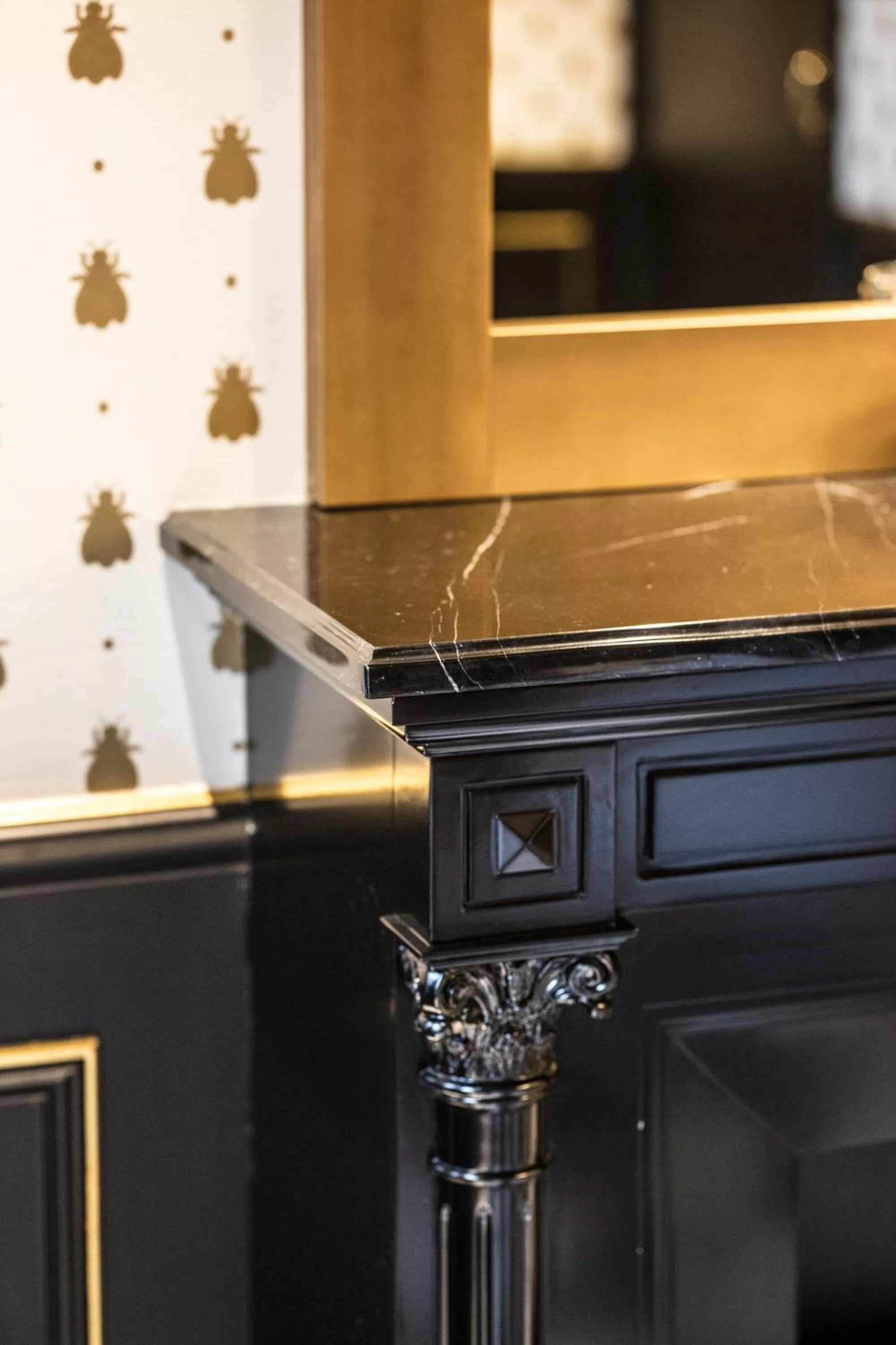 Decorative detail in Hotel Eiffel Petit Louvre