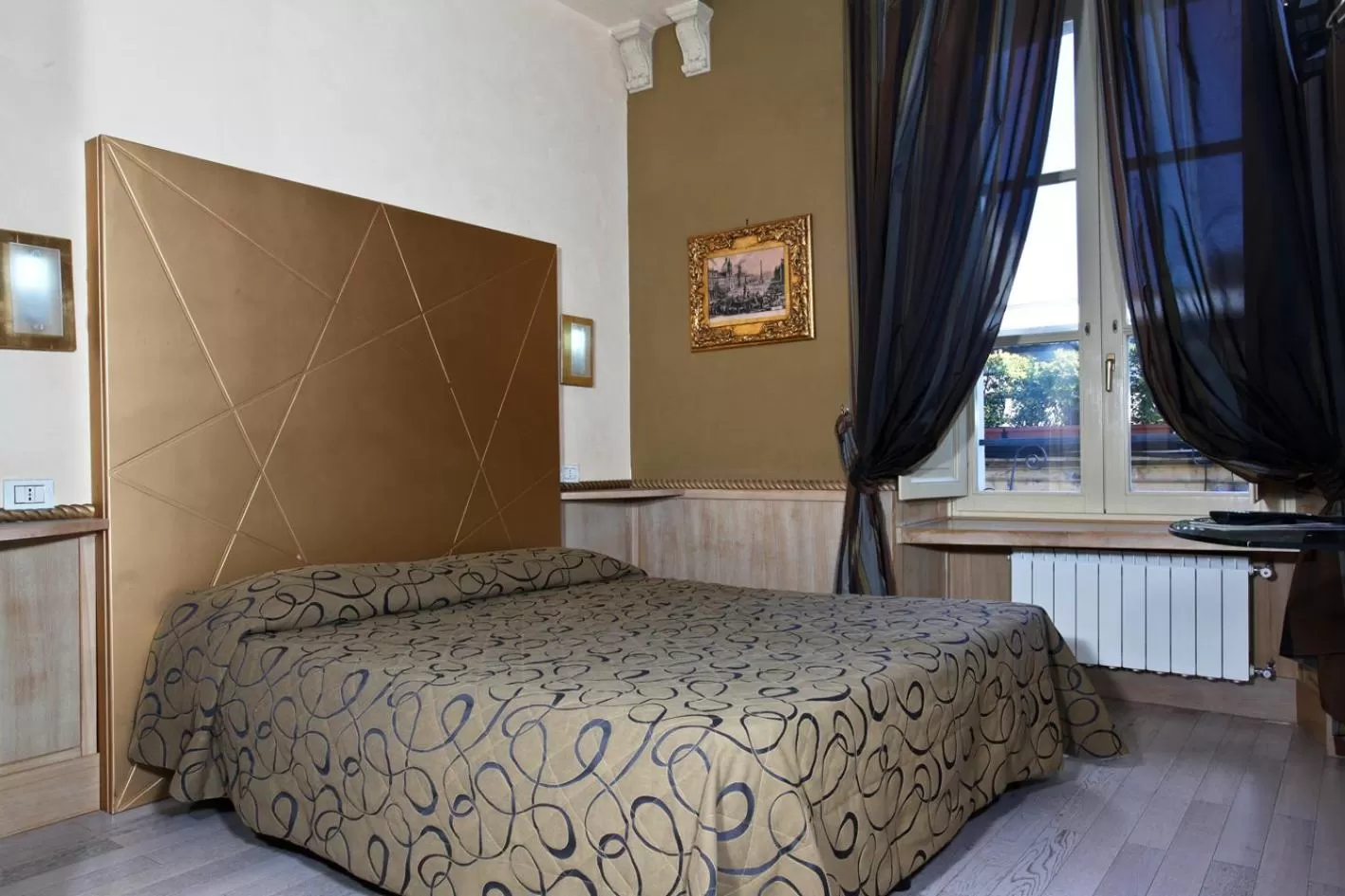 Bedroom, Bed in Hotel Nardizzi Americana