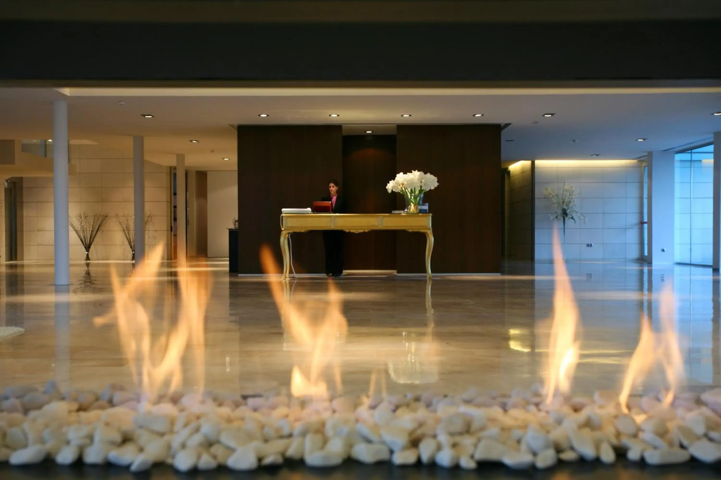 Lobby or reception in Finca Prats Hotel Golf & Spa
