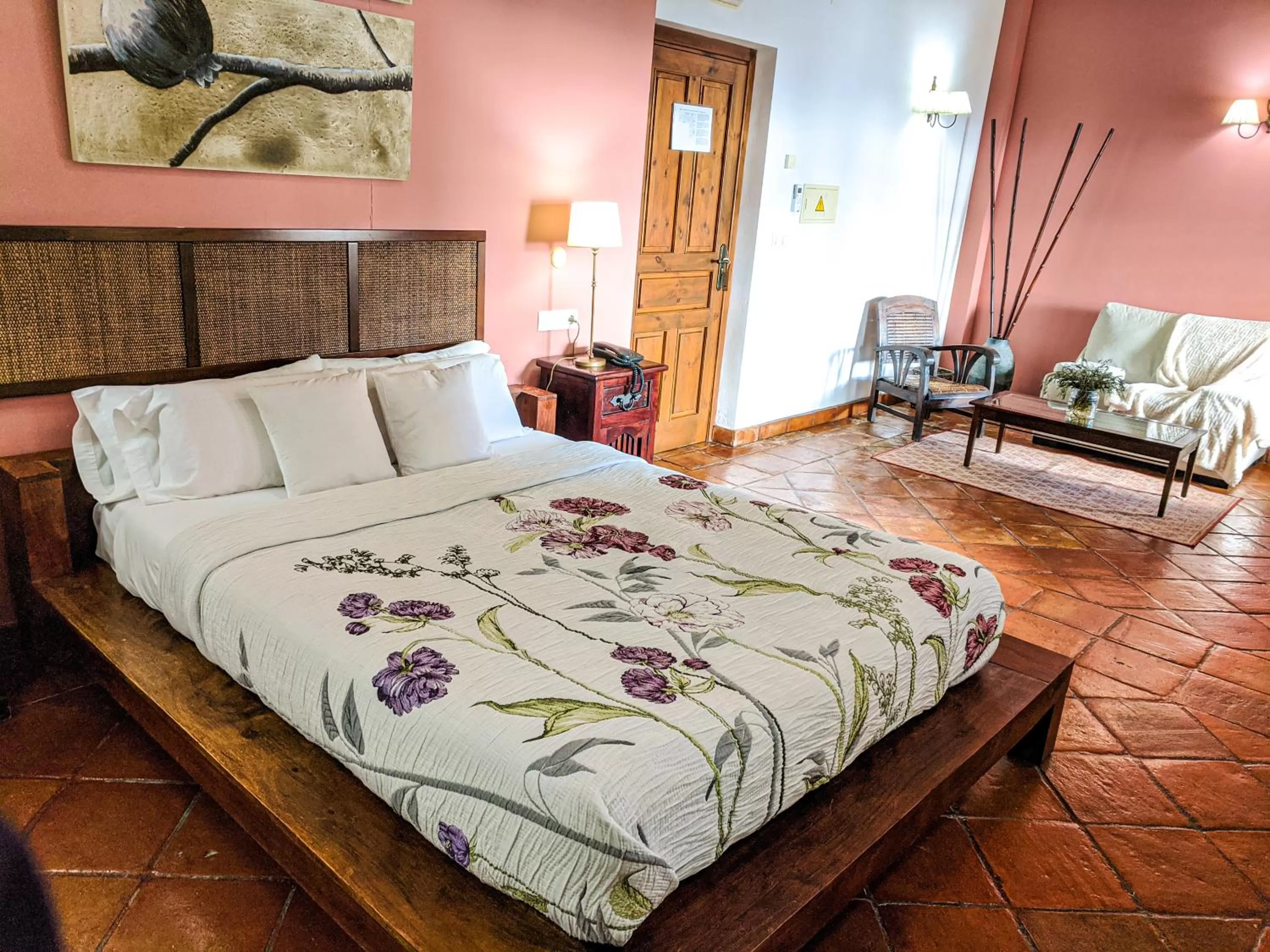 Bed in Hotel Fuente del Sol