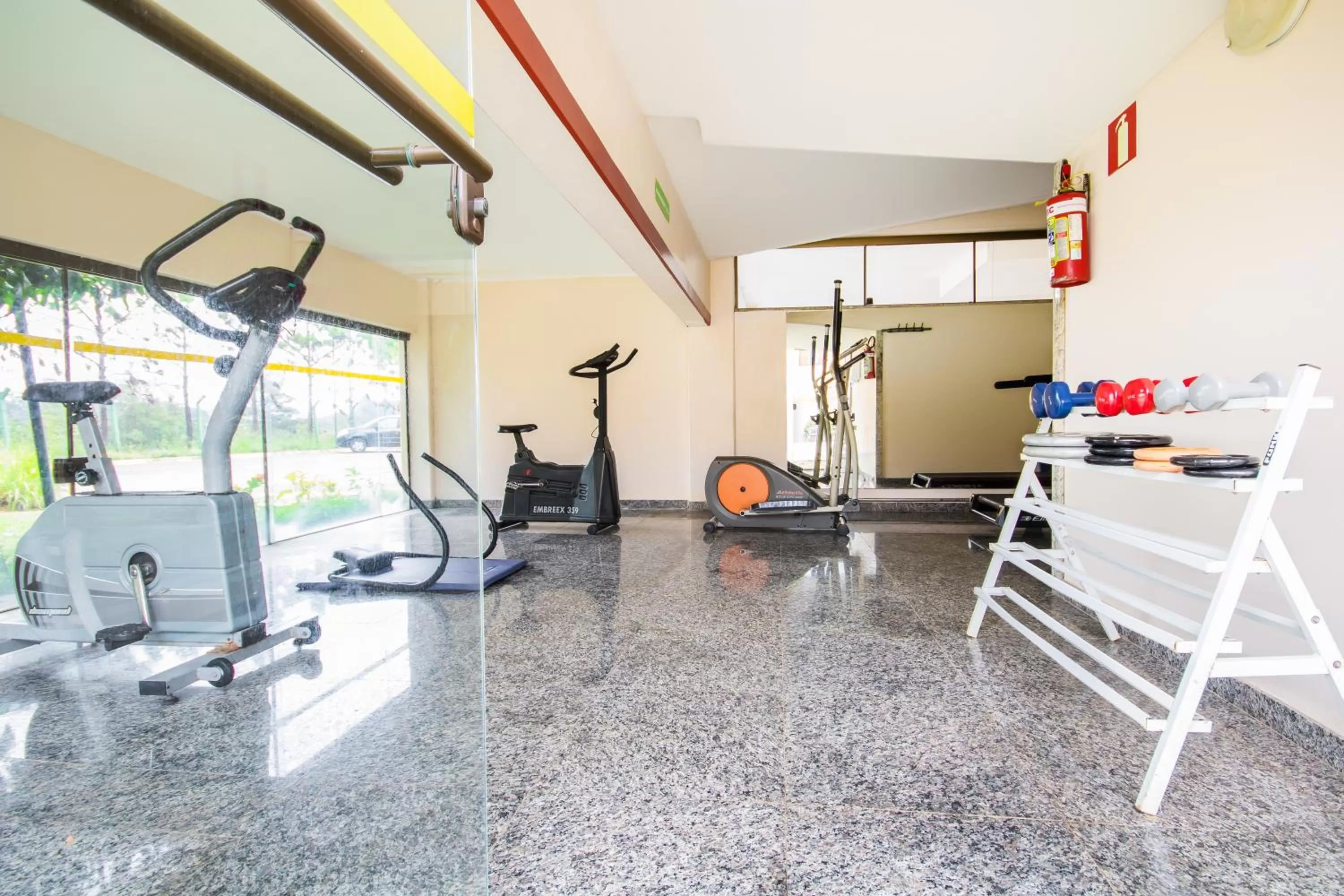 Fitness centre/facilities in Hotel Nacional Inn Sorocaba