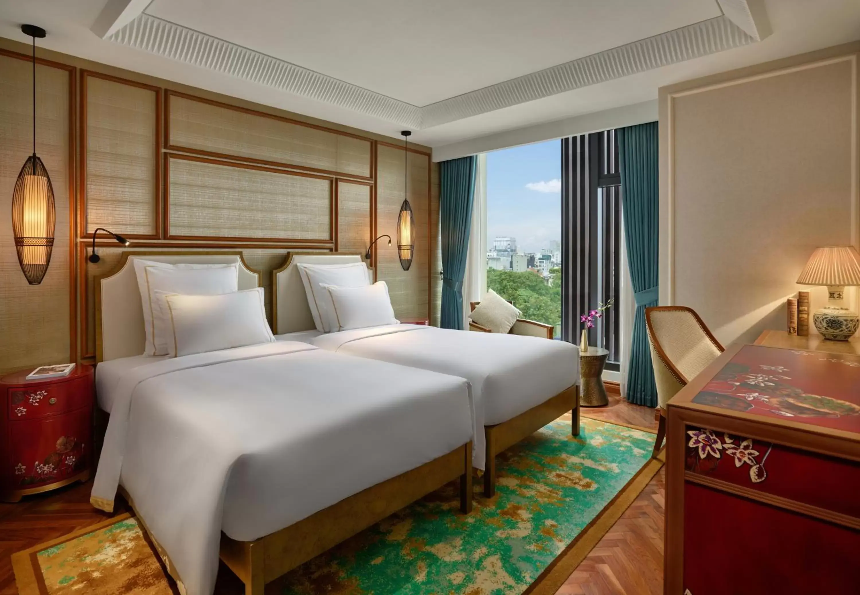 Bed in Grand Mercure Hanoi