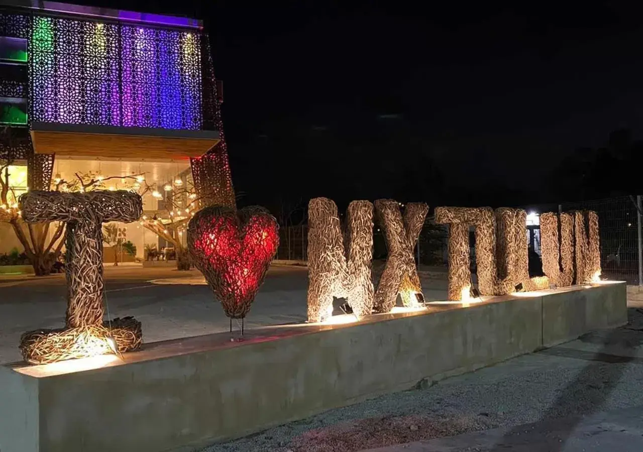 Facade/entrance in Hotel MX tulum