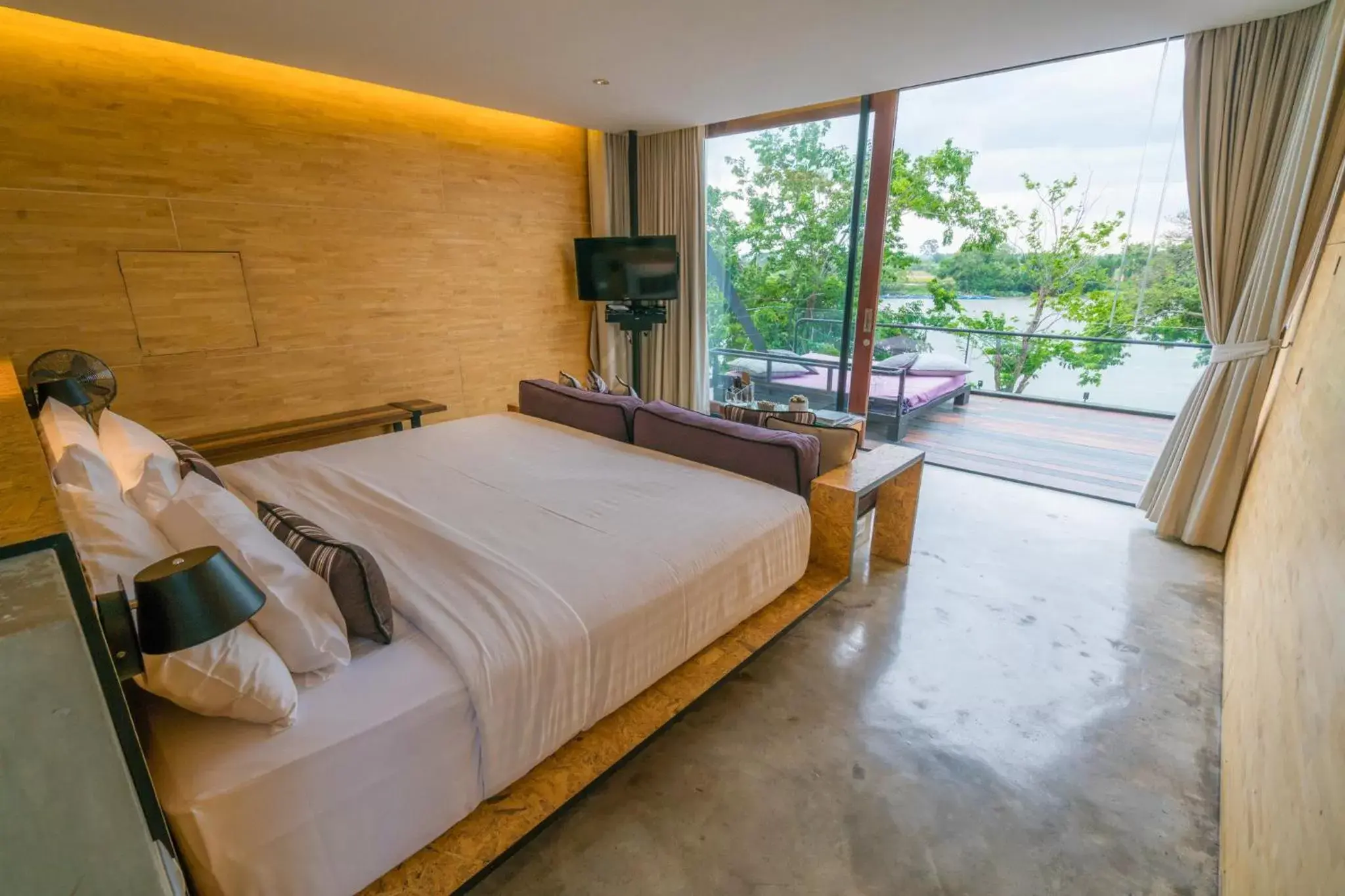 Bedroom in Cross River Kwai