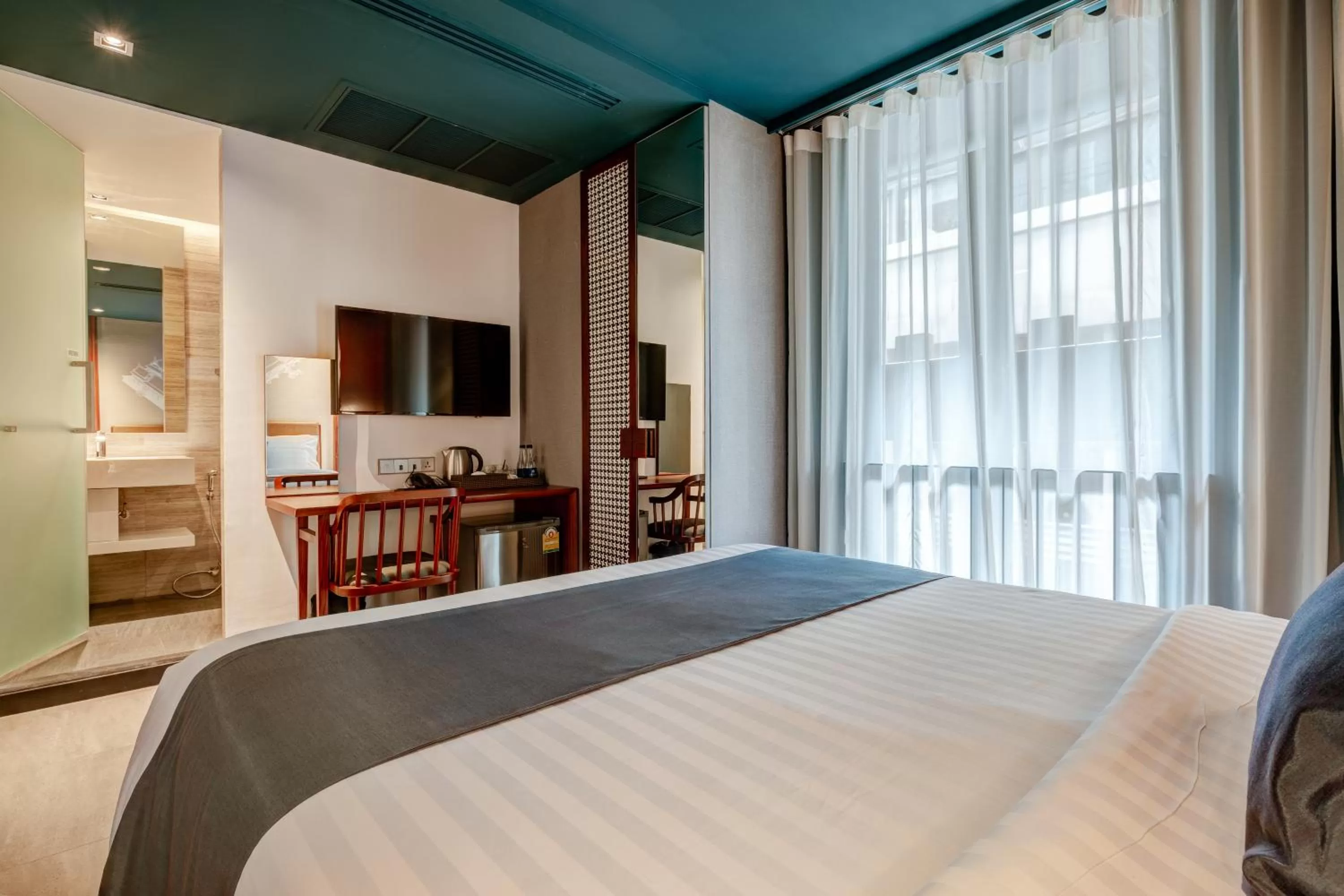 Area and facilities, Bed in Sib Kao