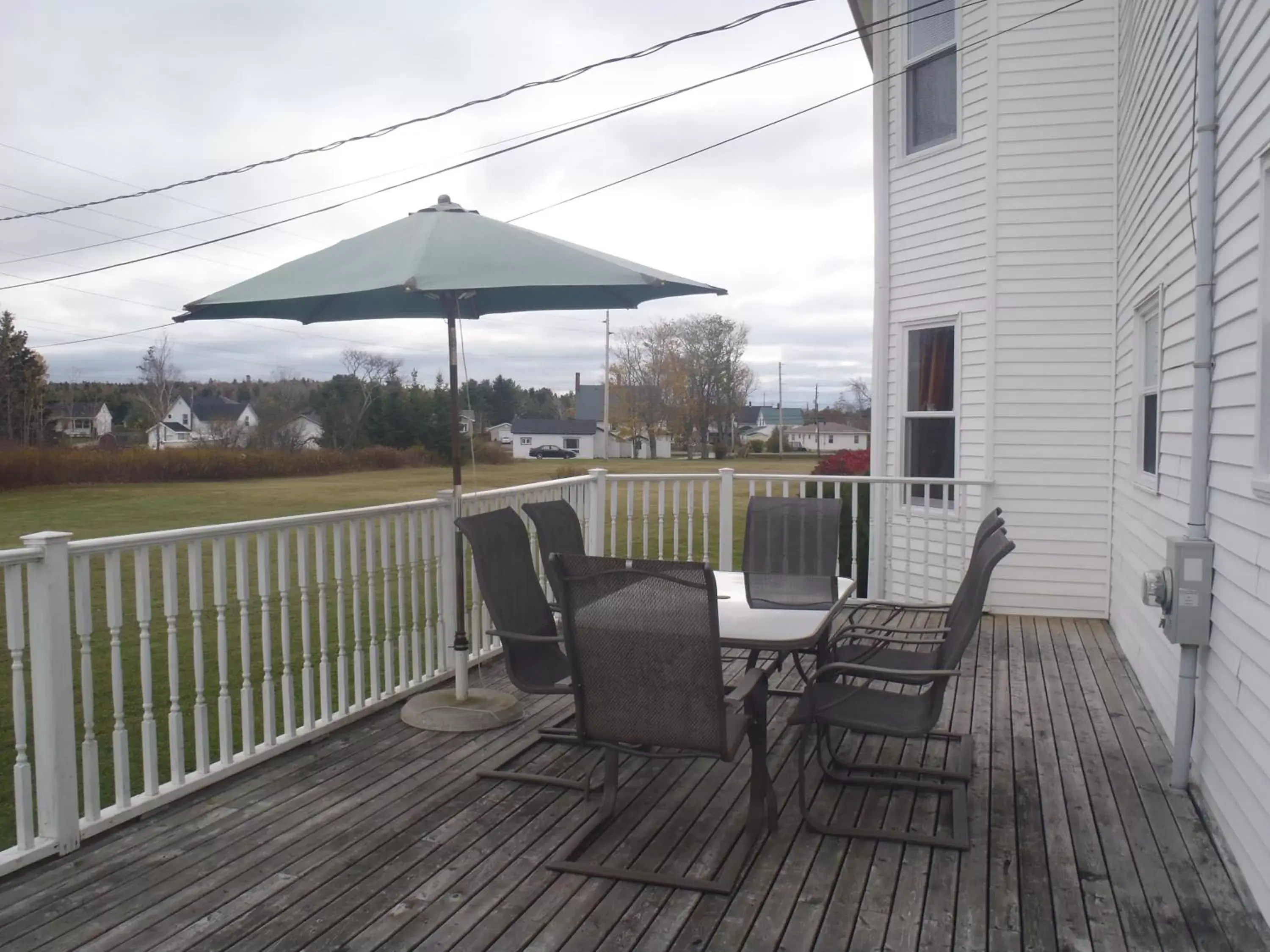 Balcony/Terrace in The Parrsboro Mansion Inn