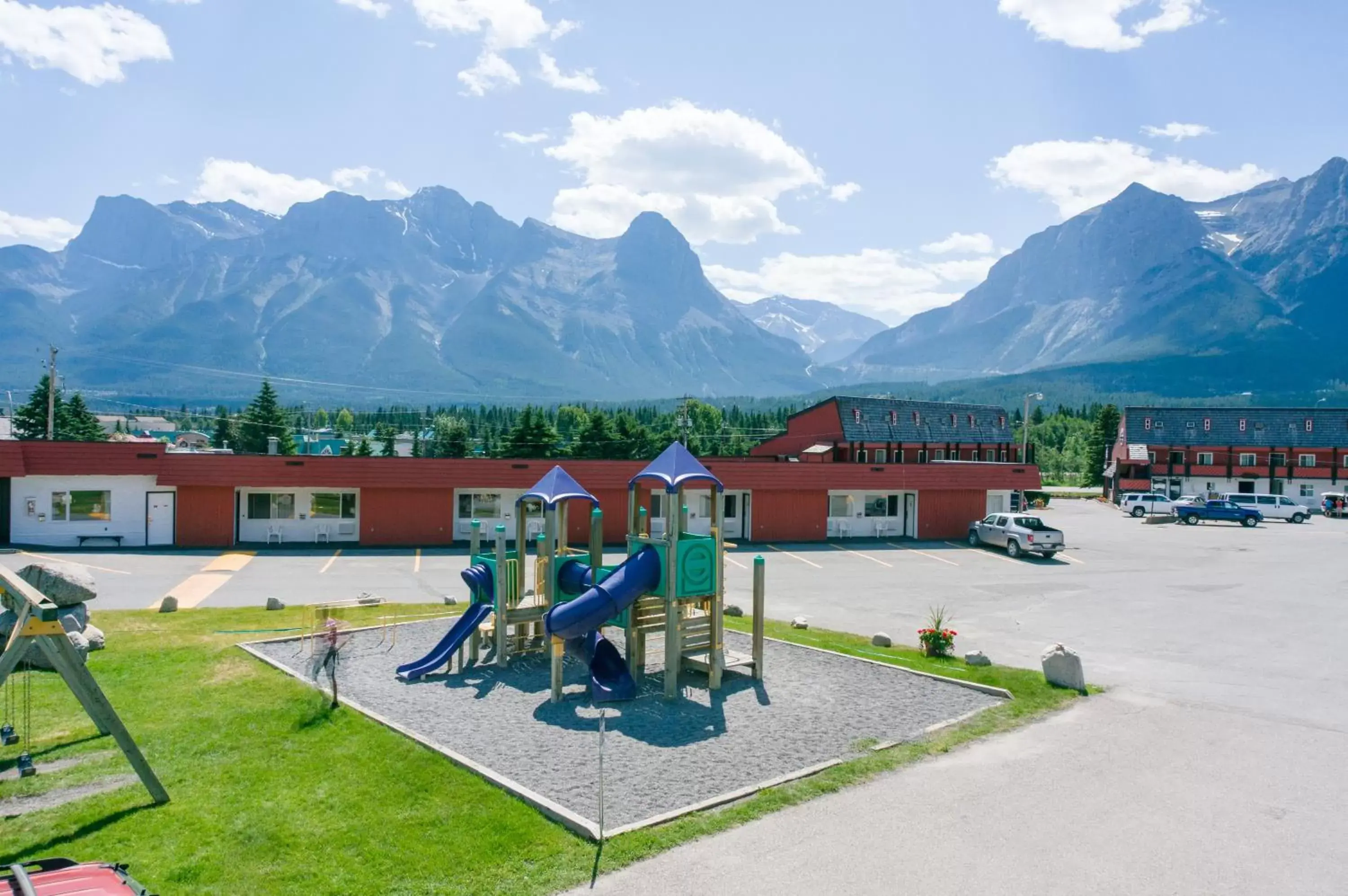 Facade/entrance, Children's Play Area in Rocky Mountain Ski Lodge