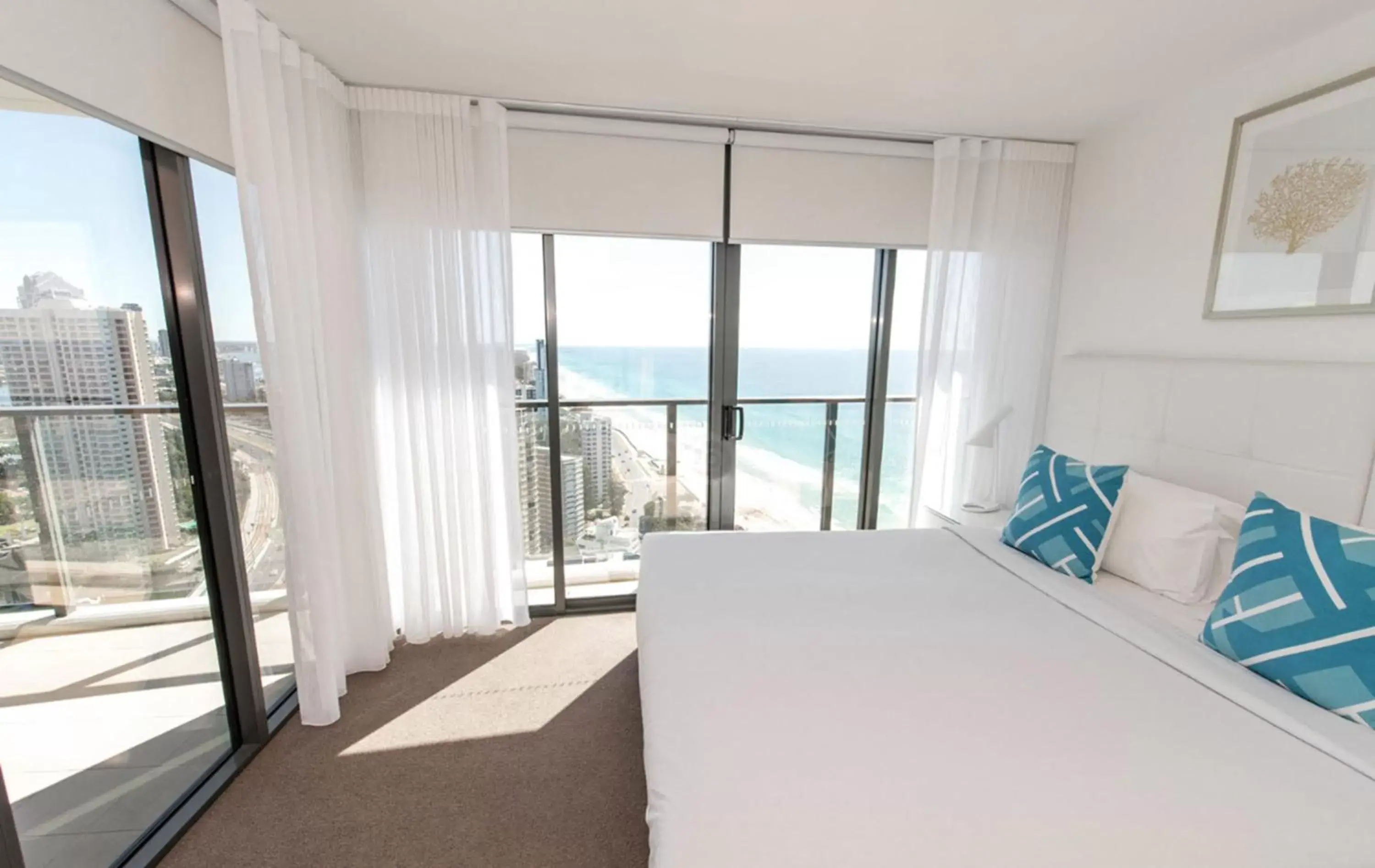 Bedroom, Sea View in Rhapsody Resort - Official