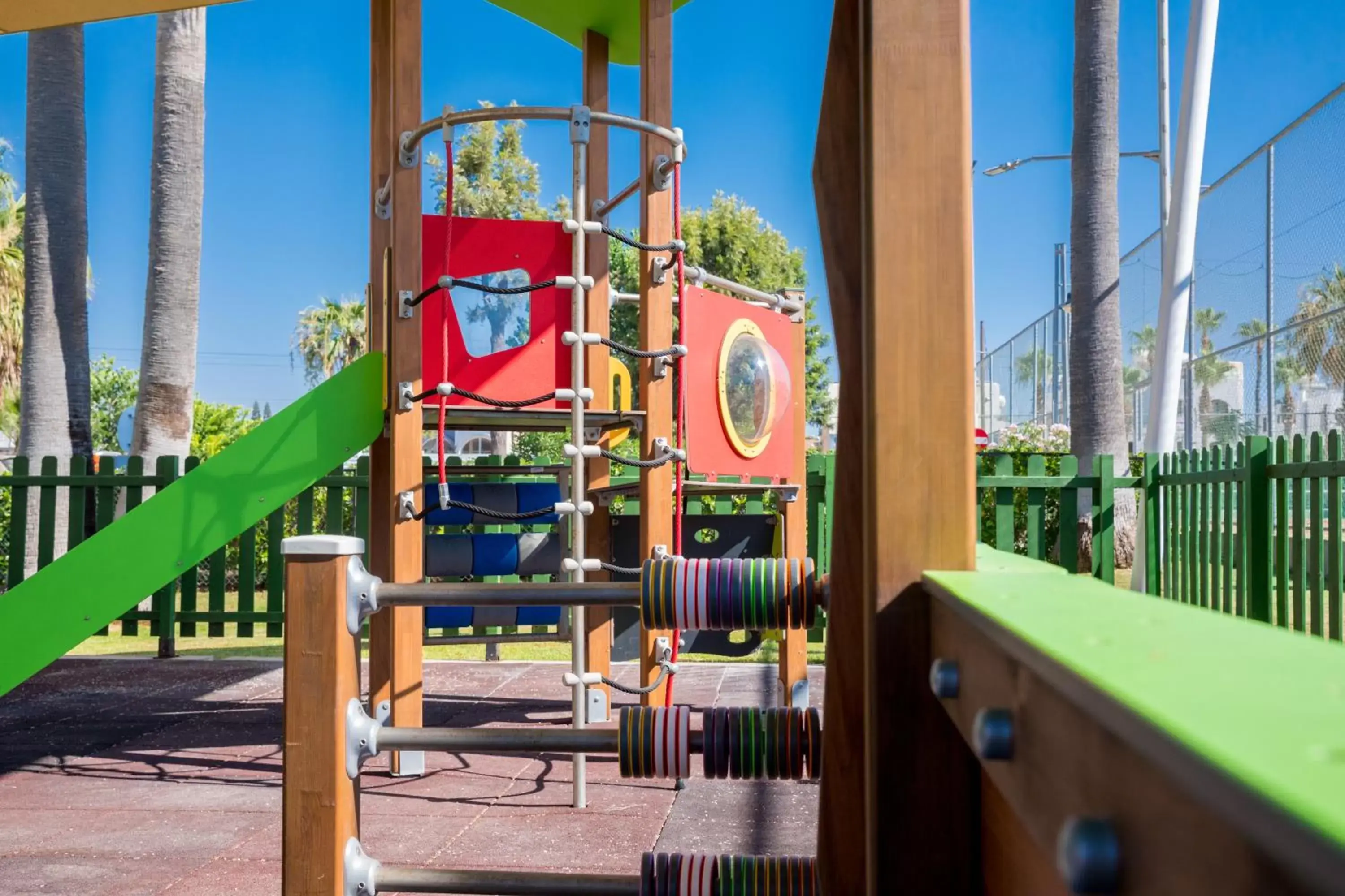 Children play ground in Golden Bay Beach Hotel