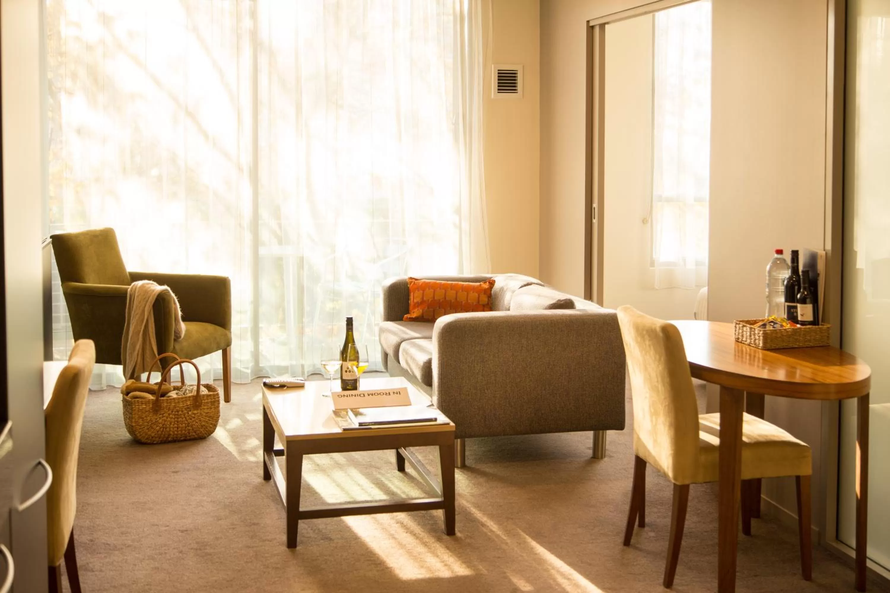 Living room in The Sebel Launceston