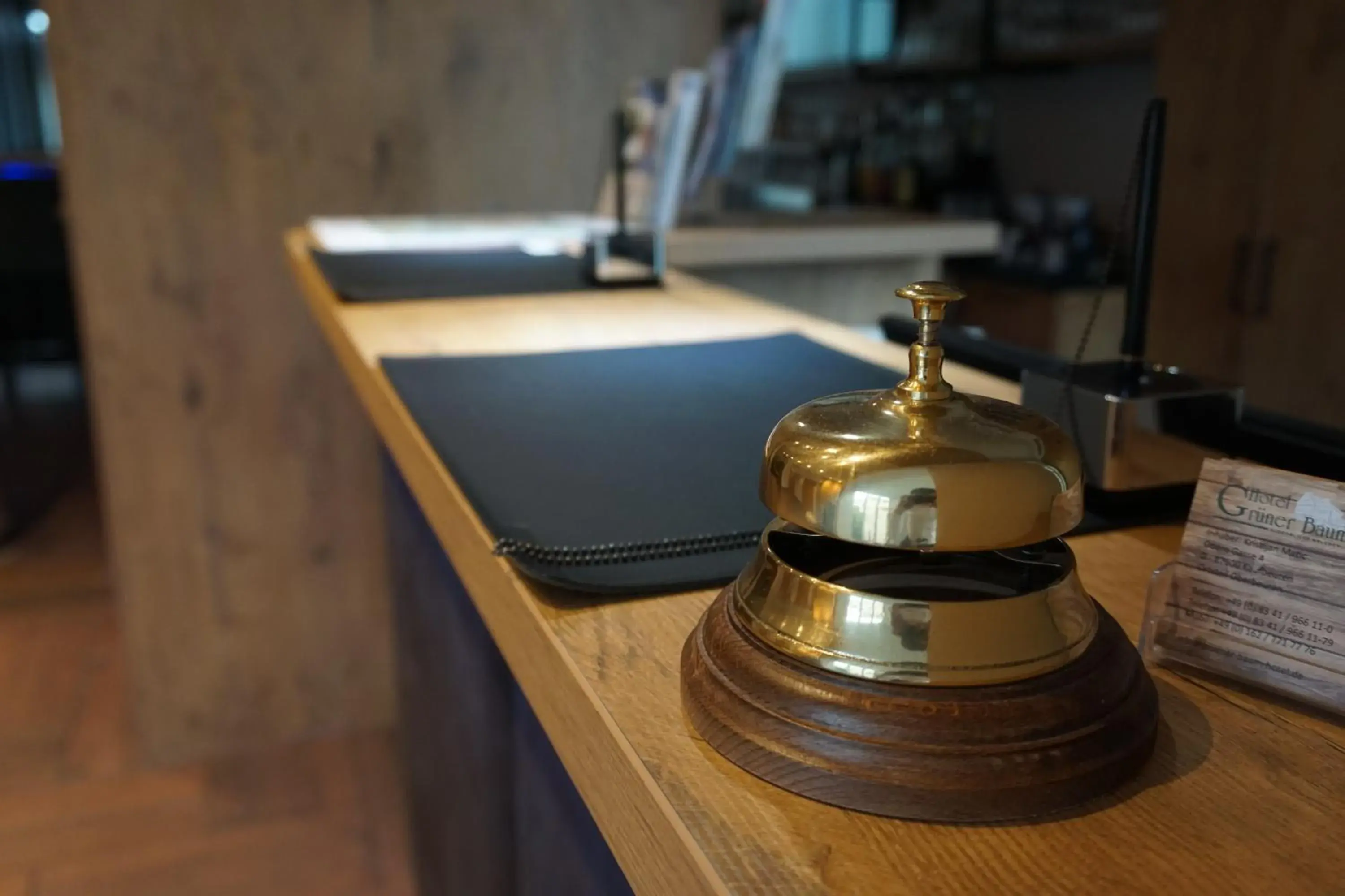 Lobby or reception in Hotel Grüner Baum