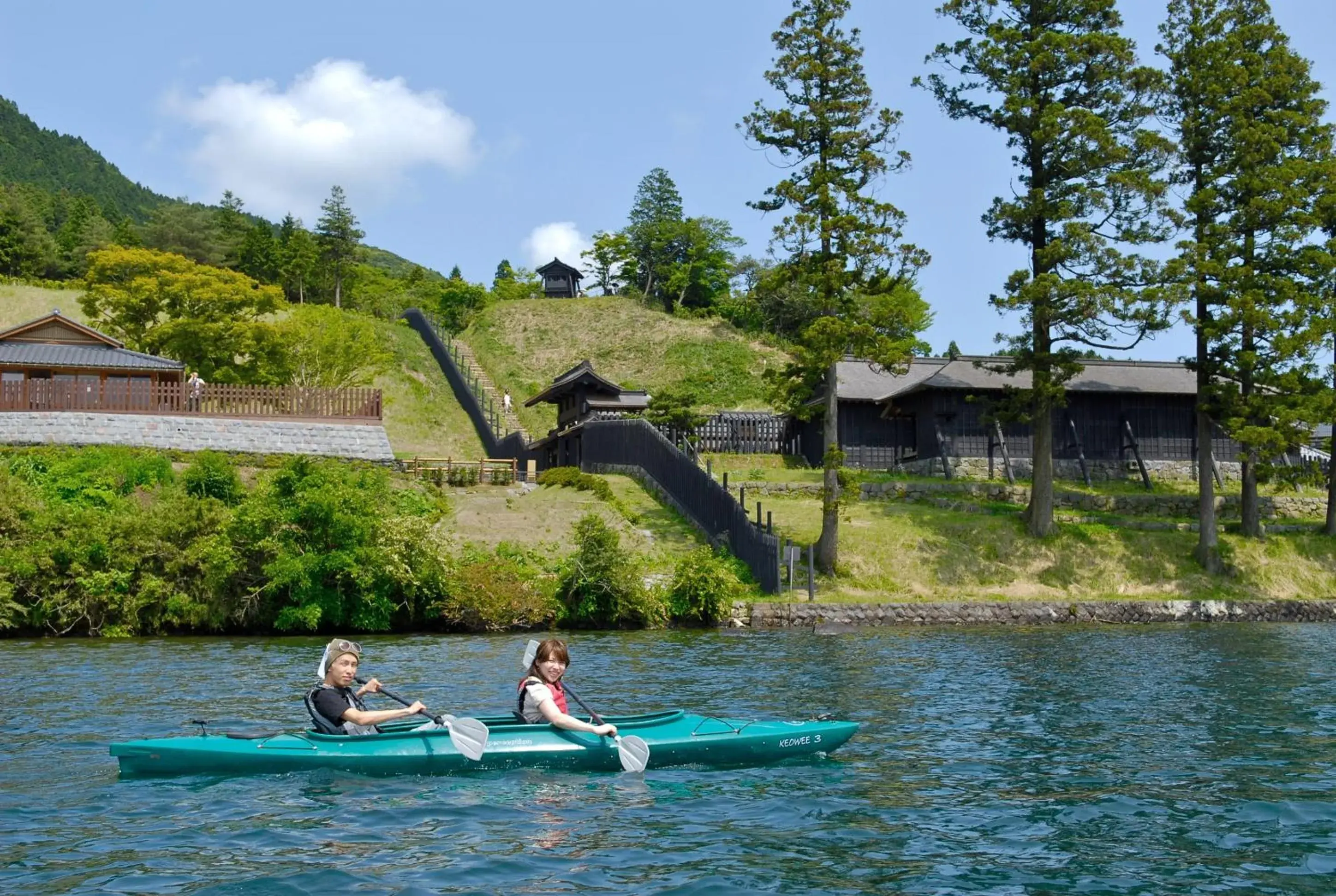 Canoeing in Hakone Hotel