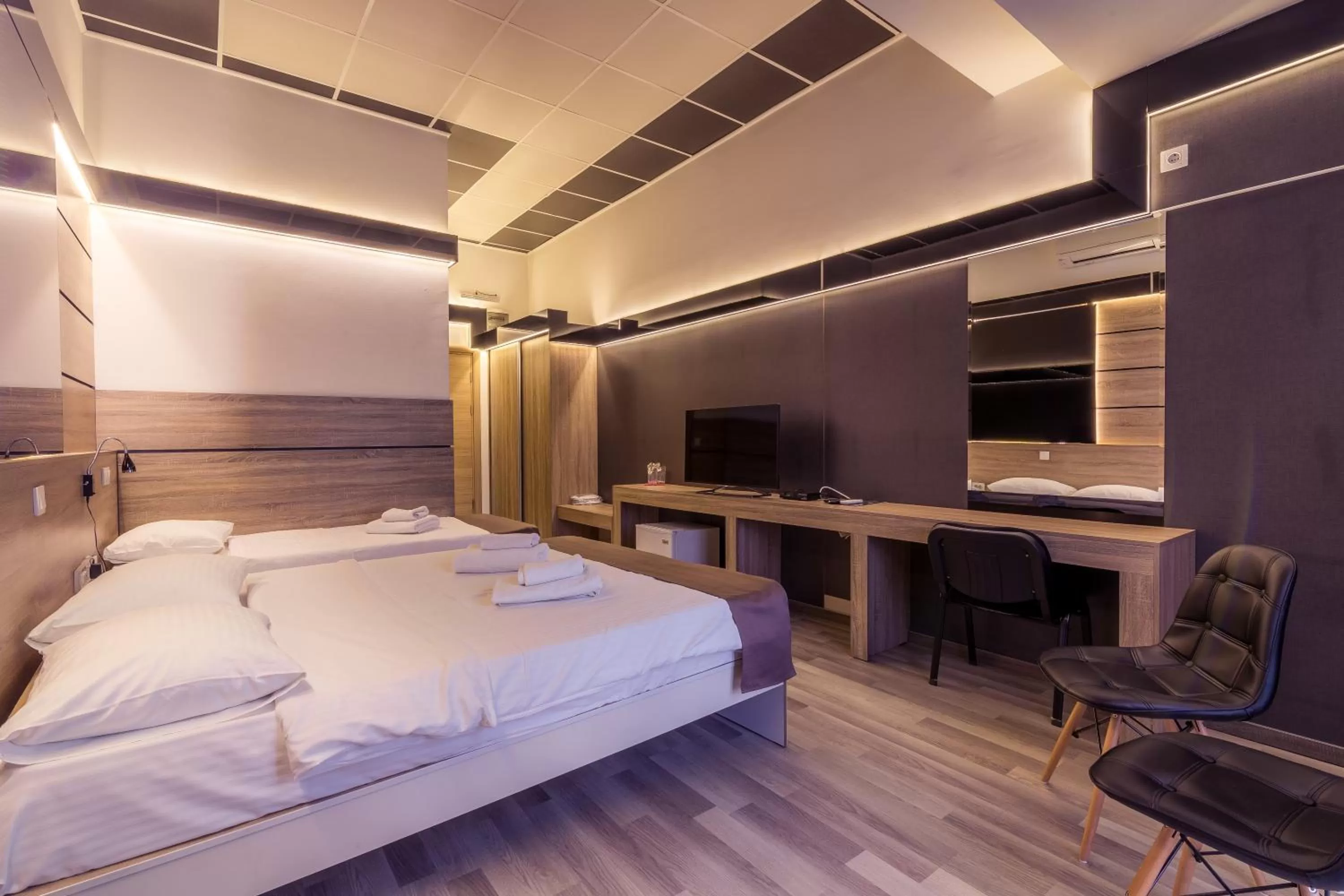 TV and multimedia, Bed in Hotel De KOKA