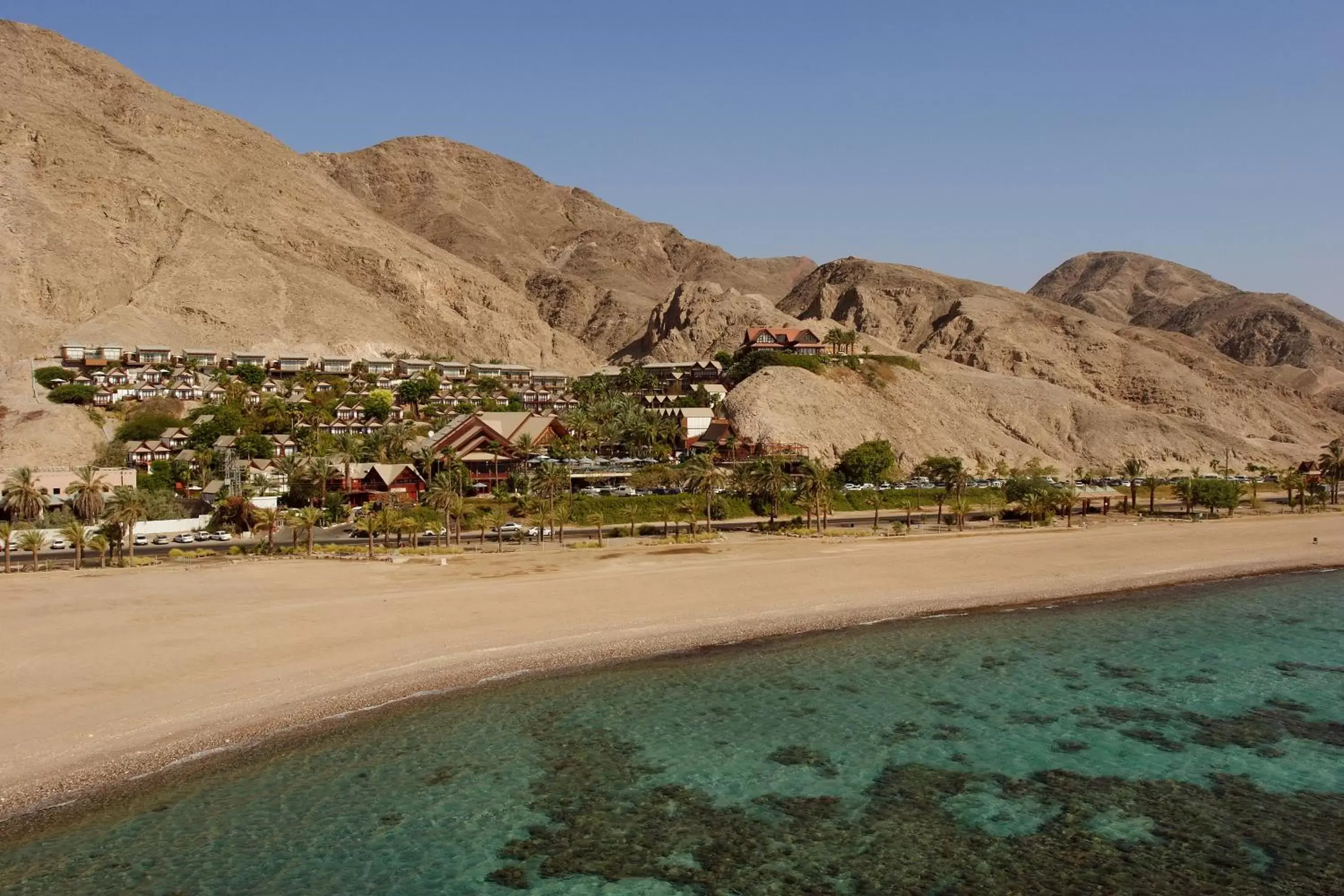 Beach in Orchid Eilat Hotel