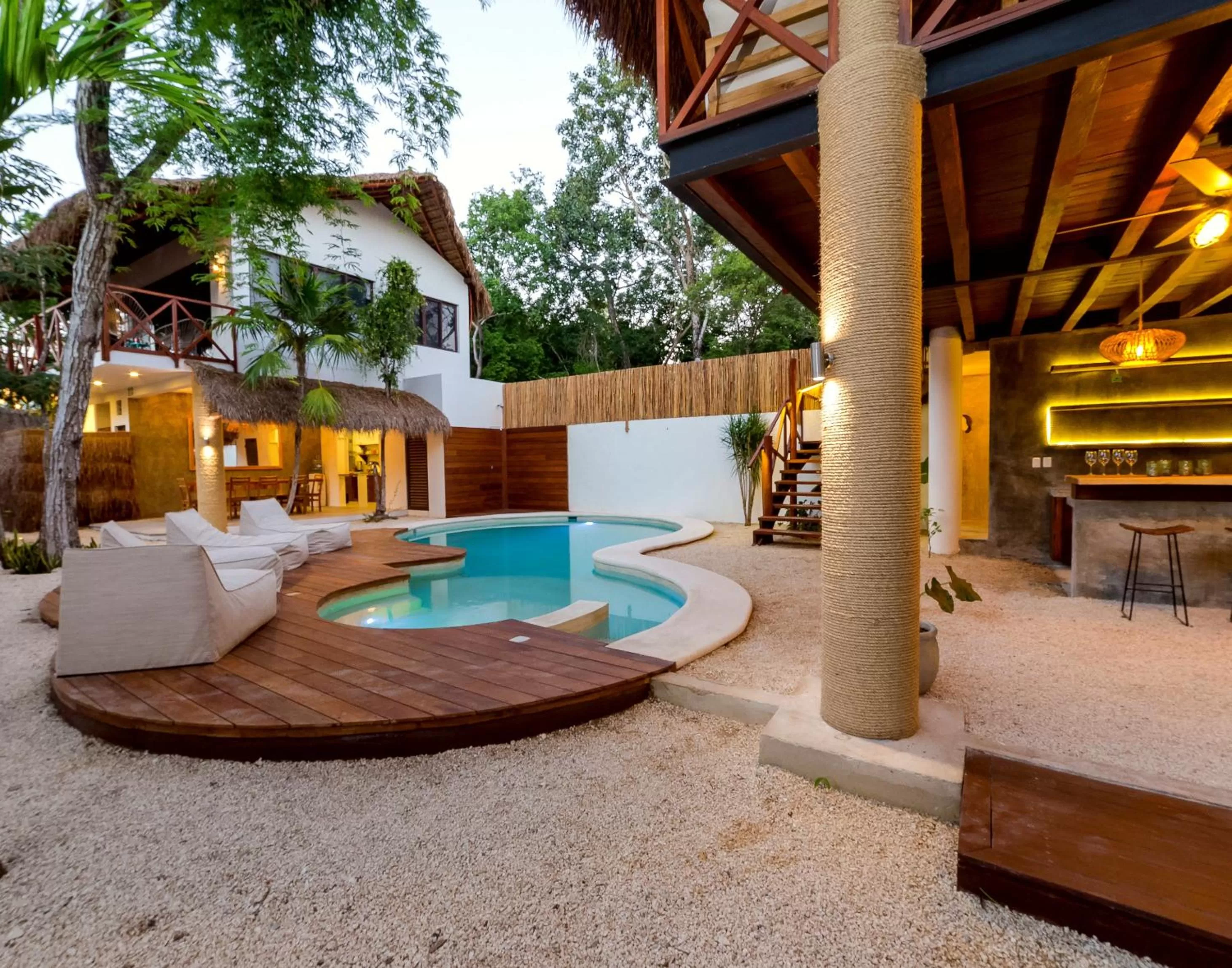 Swimming pool in Mimosa Tulum