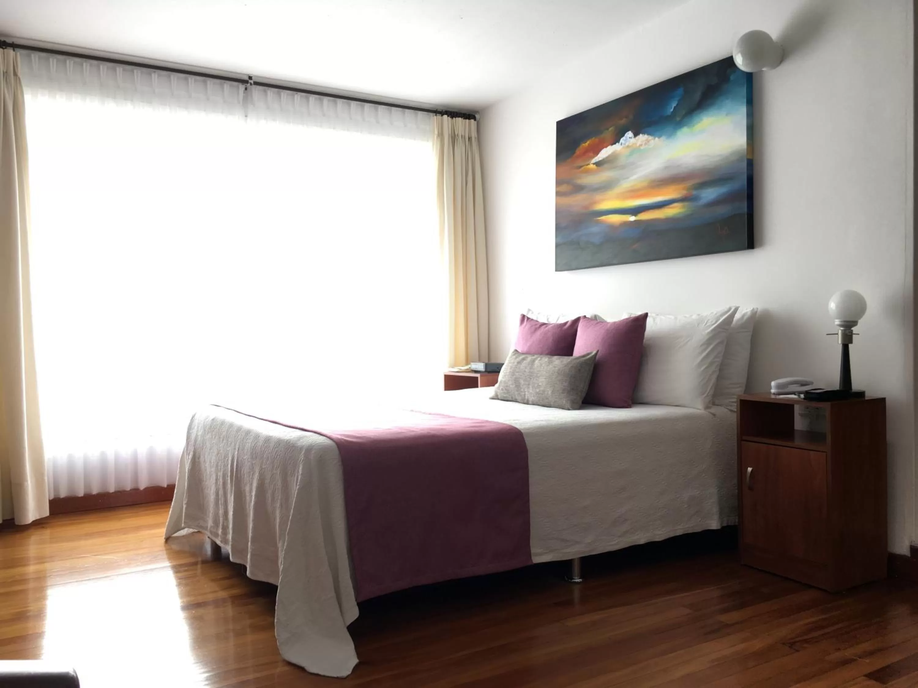 Bed in Hotel Regine's Manizales