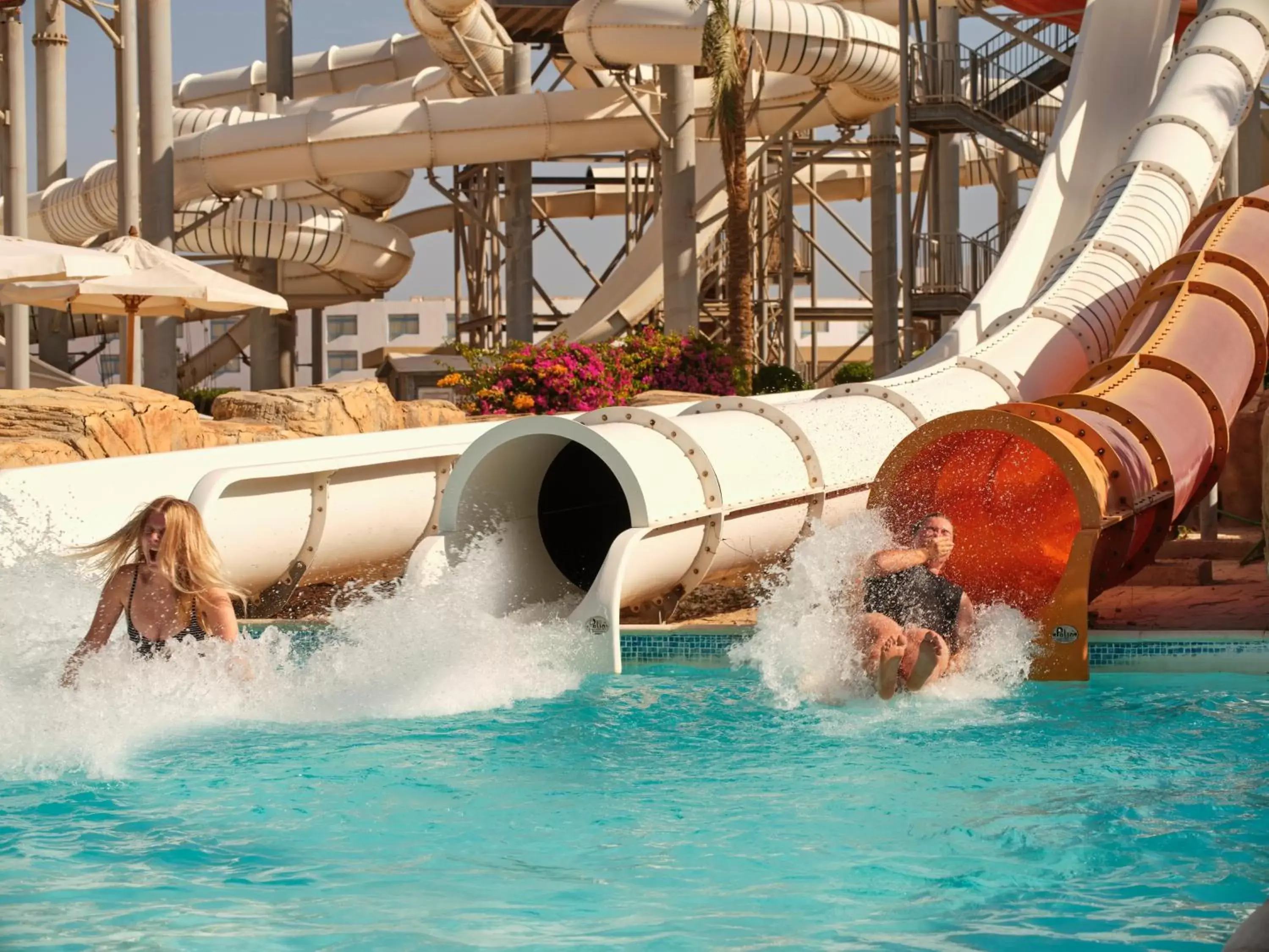 Aqua park, Swimming Pool in Coral Sea Waterworld Sharm El Sheikh