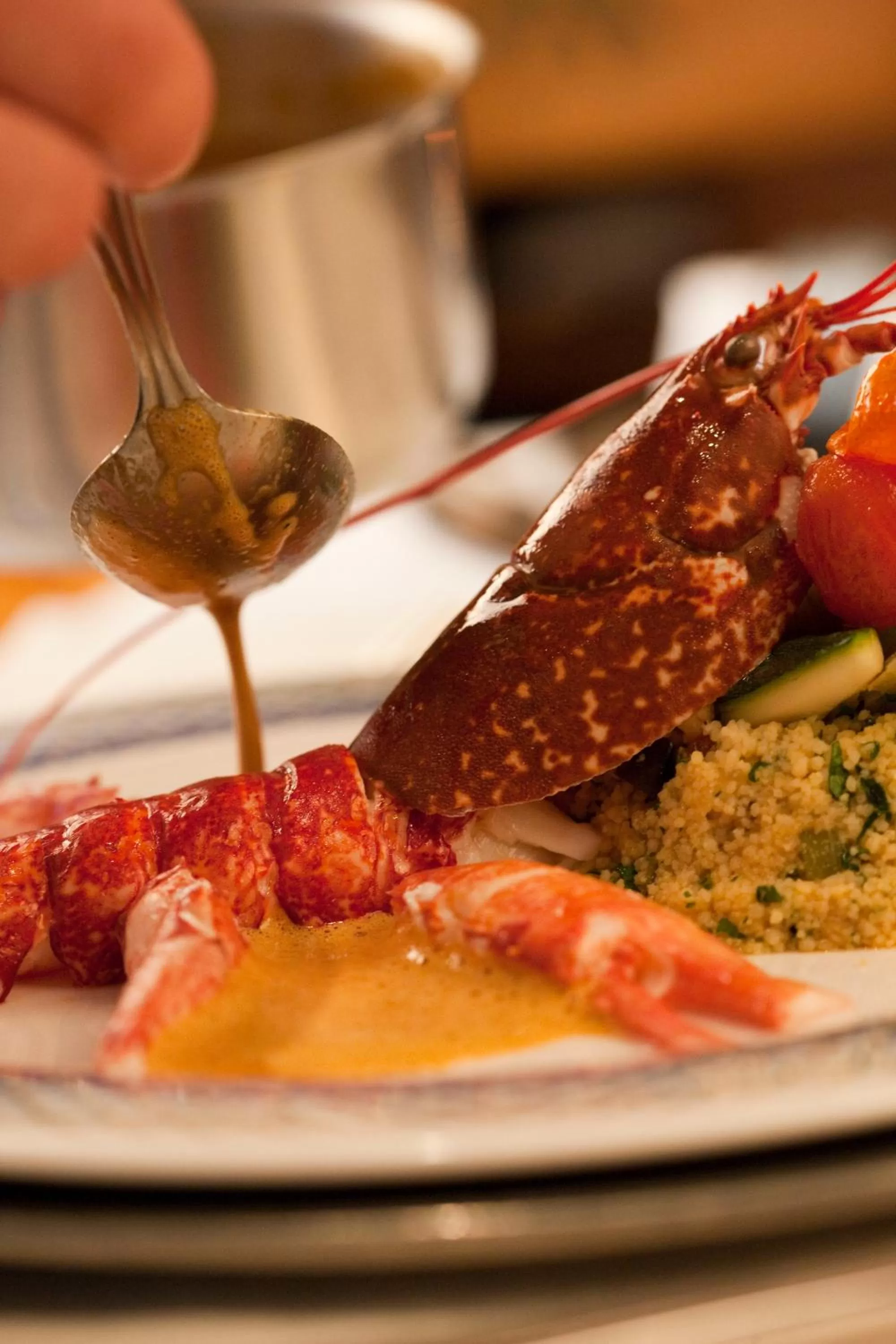 Food and drinks in Hotel Le Grand Chalet Gstaad