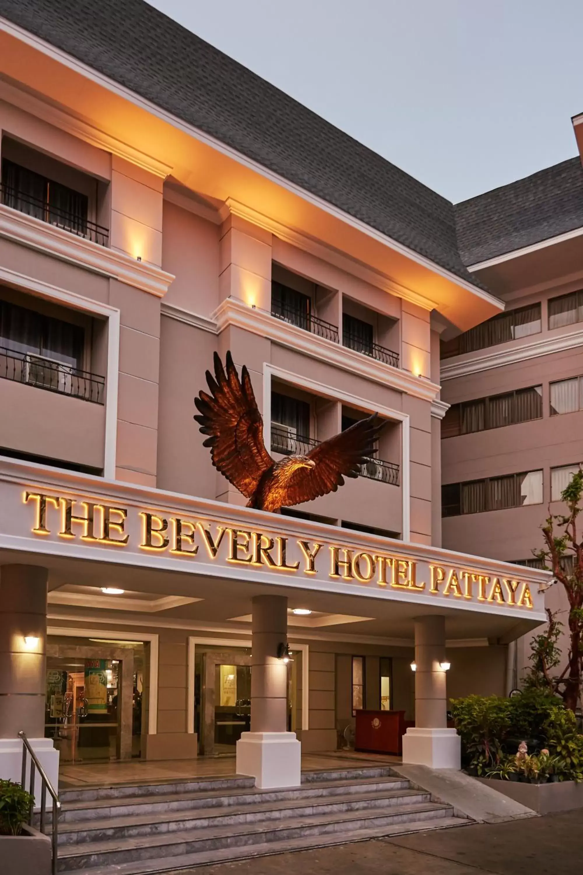 Facade/entrance, Property Building in The Beverly Hotel Pattaya