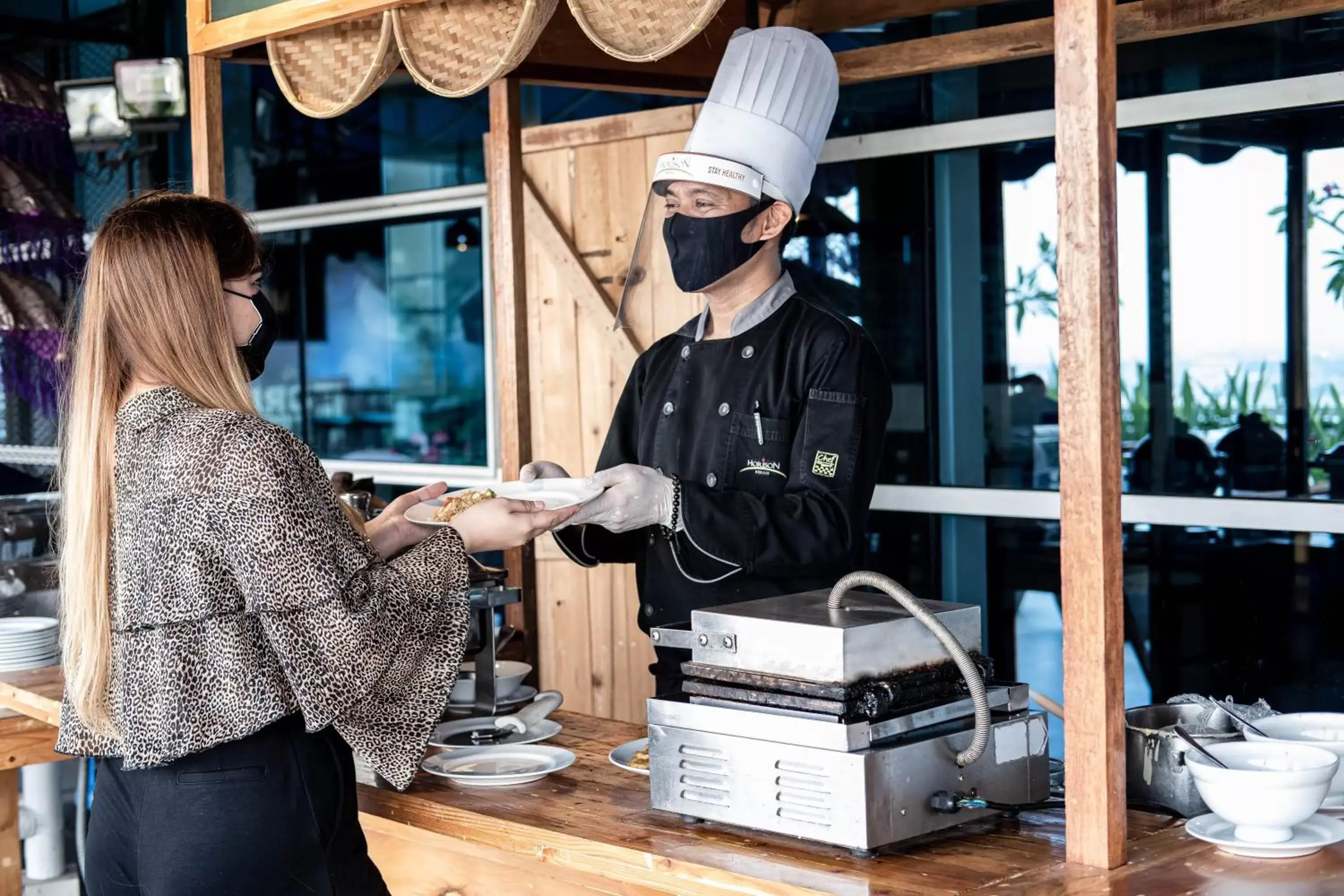 Breakfast in Hotel Horison Ultima Bekasi