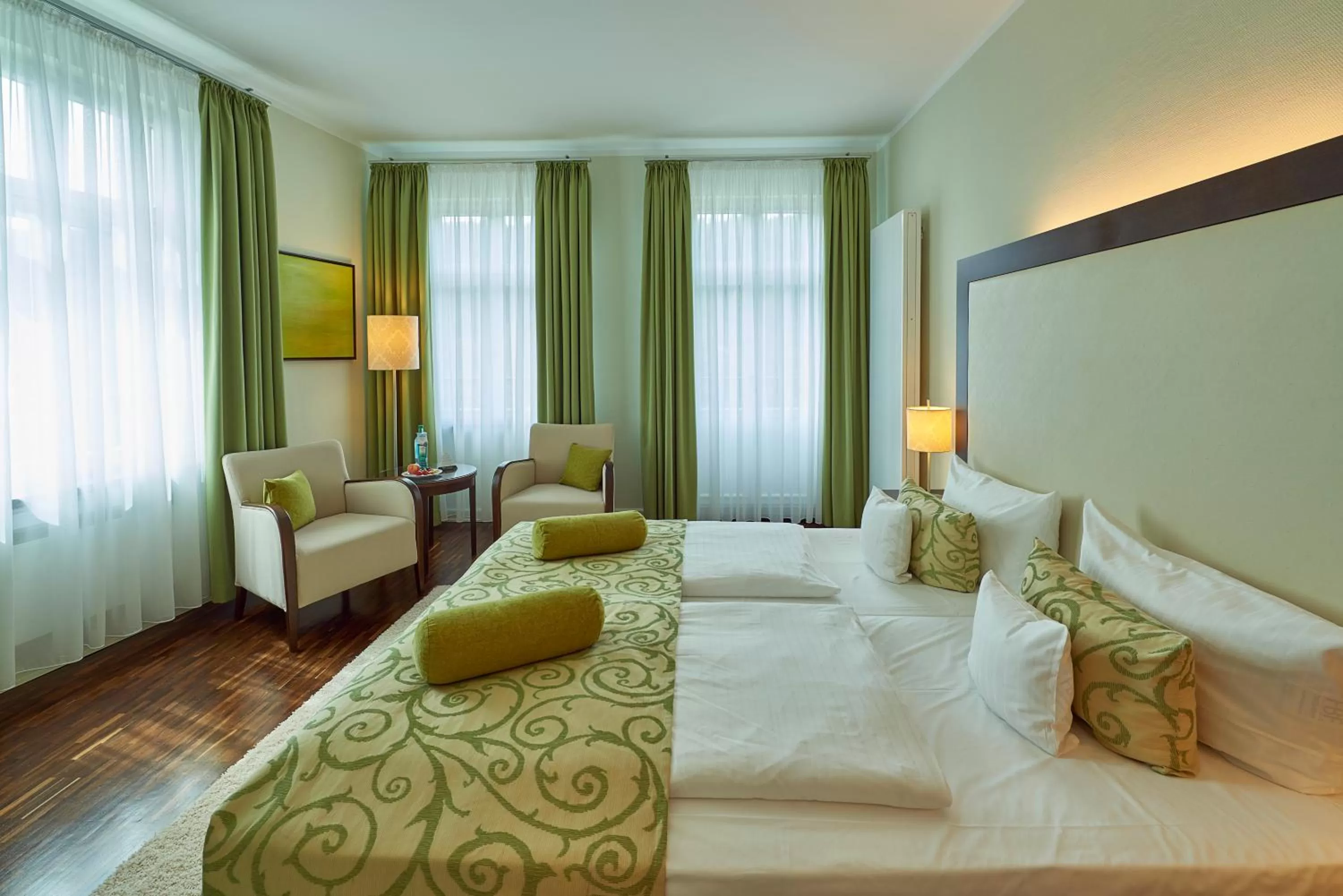 Photo of the whole room, Bed in Hotel Elbresidenz an der Therme