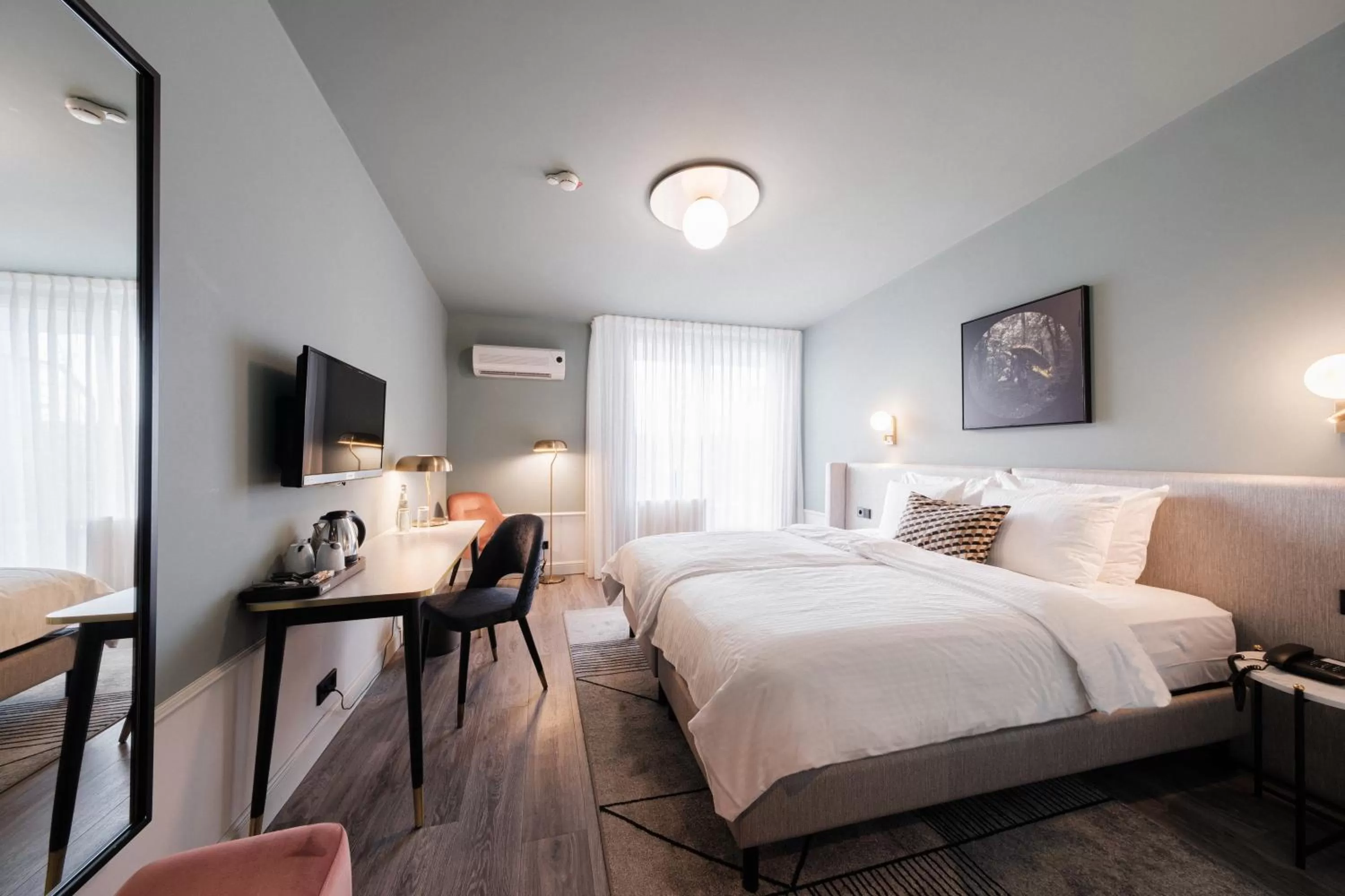 Bed in Hotel Residenz Pforzheim